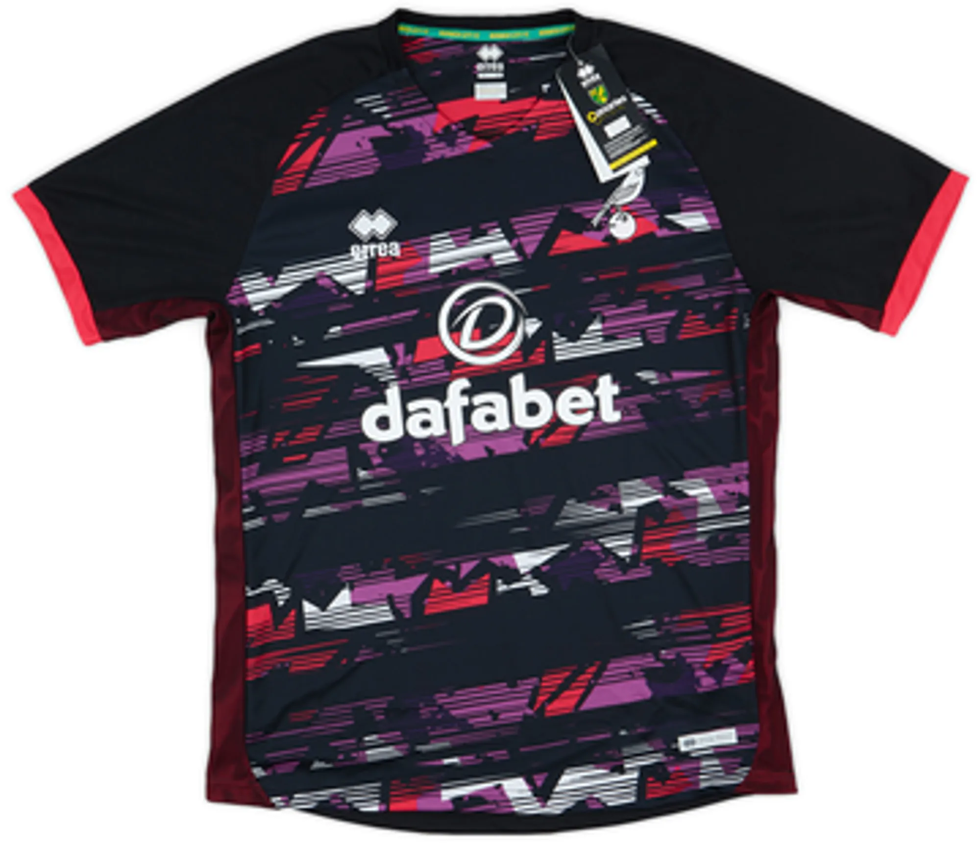 Errea Norwich City Mens SS Third Shirt 2020/21