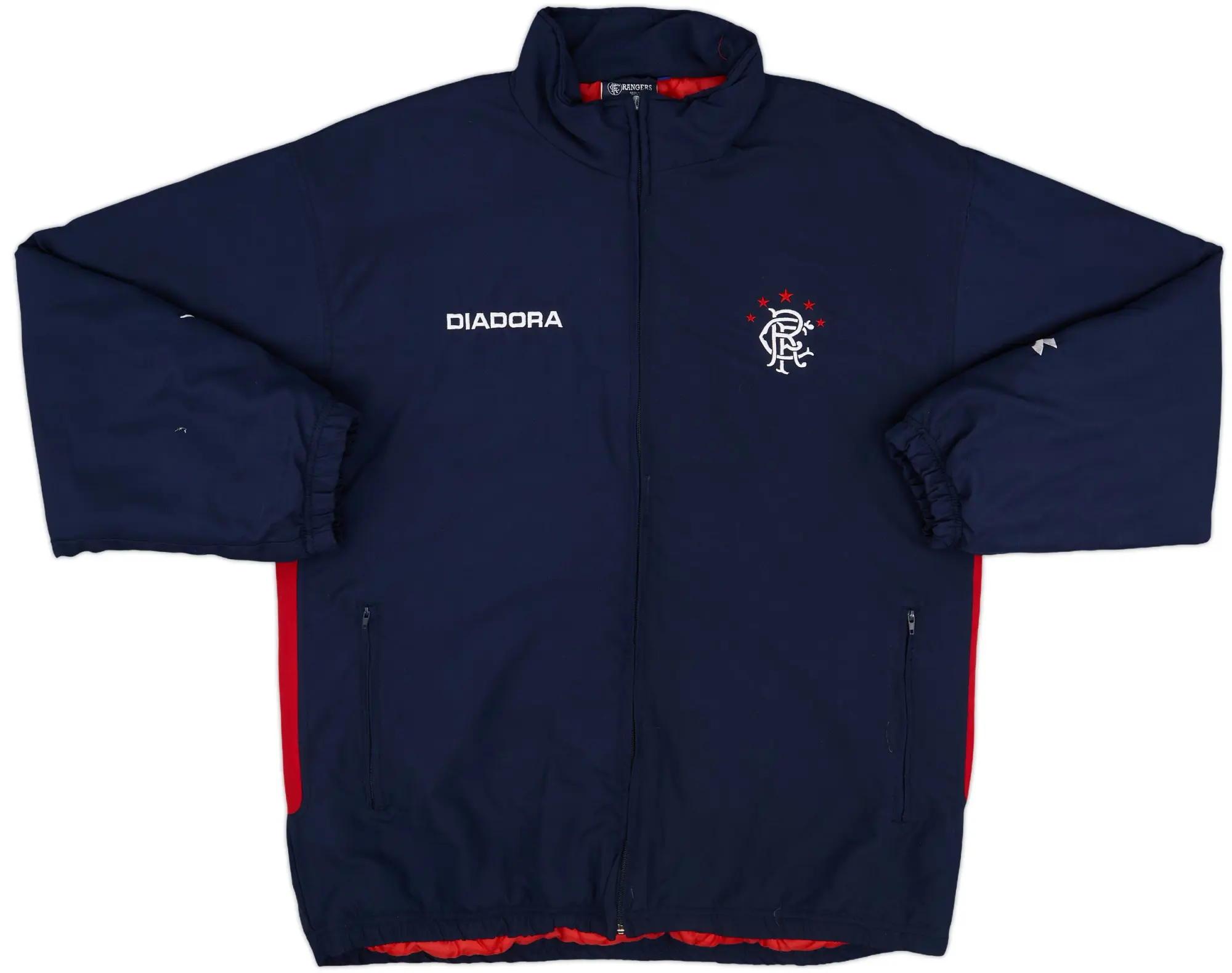 2003-04 Rangers Diadora Padded Coat - 5/10 - (XL)