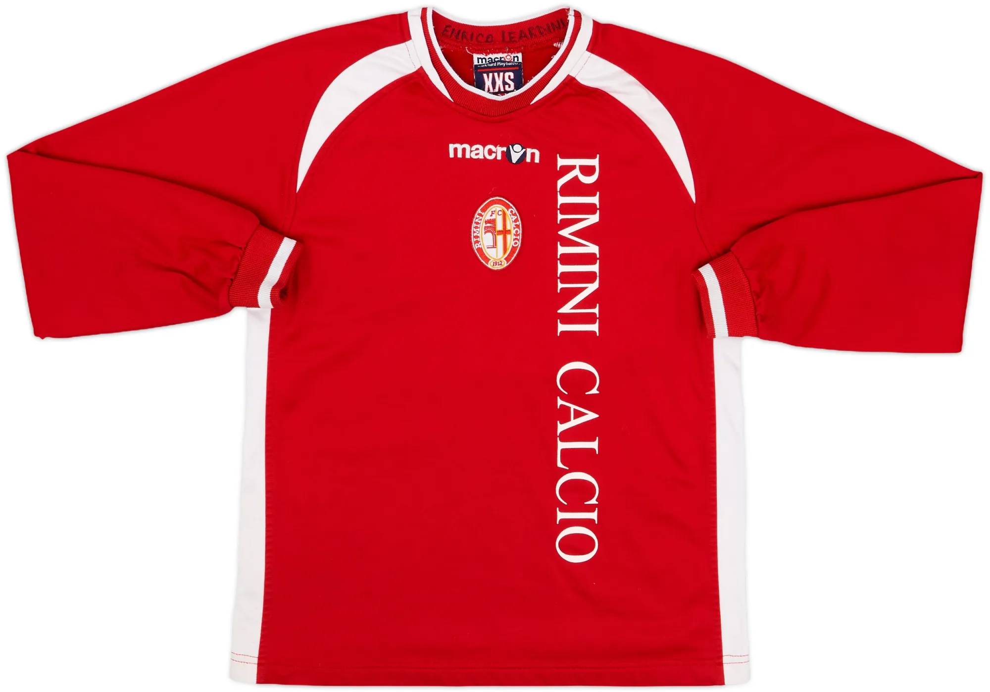 Macron Rimini FC Mens LS Home Shirt 2006/07