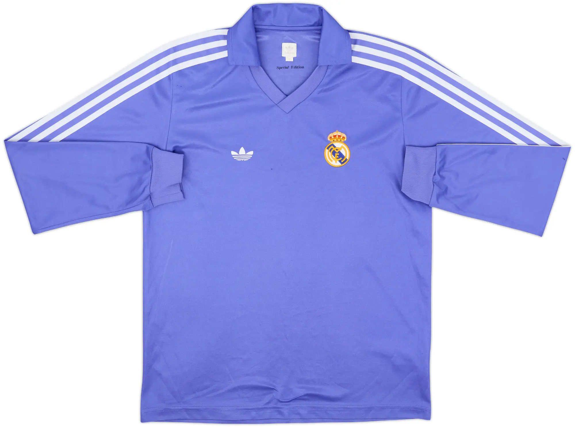 2004-05 Real Madrid adidas Heritage L/S Shirt - 7/10 - (M)