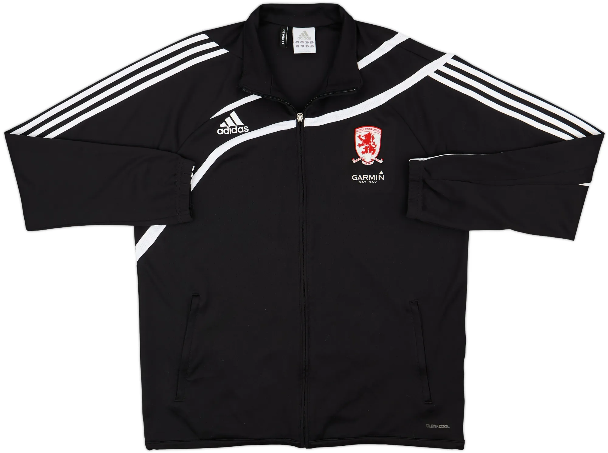 2008-09 Middlesbrough adidas Track Jacket - 8/10 - (XL)