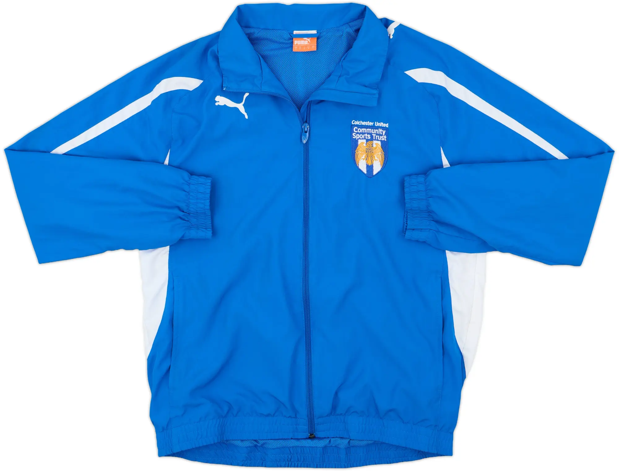2011-12 Colchester United Puma Community Sports Trust Track Jacket - 8/10 - (S)