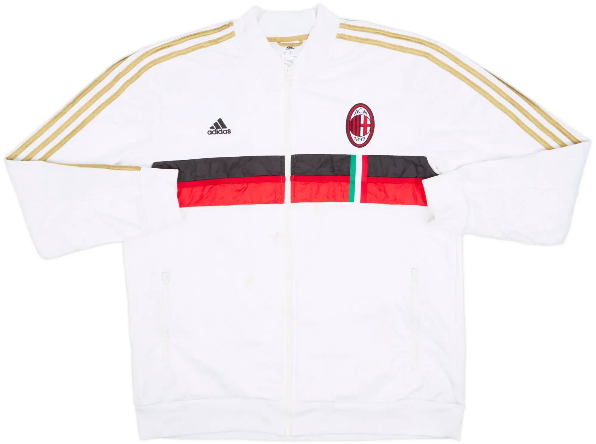 2013-14 AC Milan adidas Track Jacket - 6/10 - (XL)
