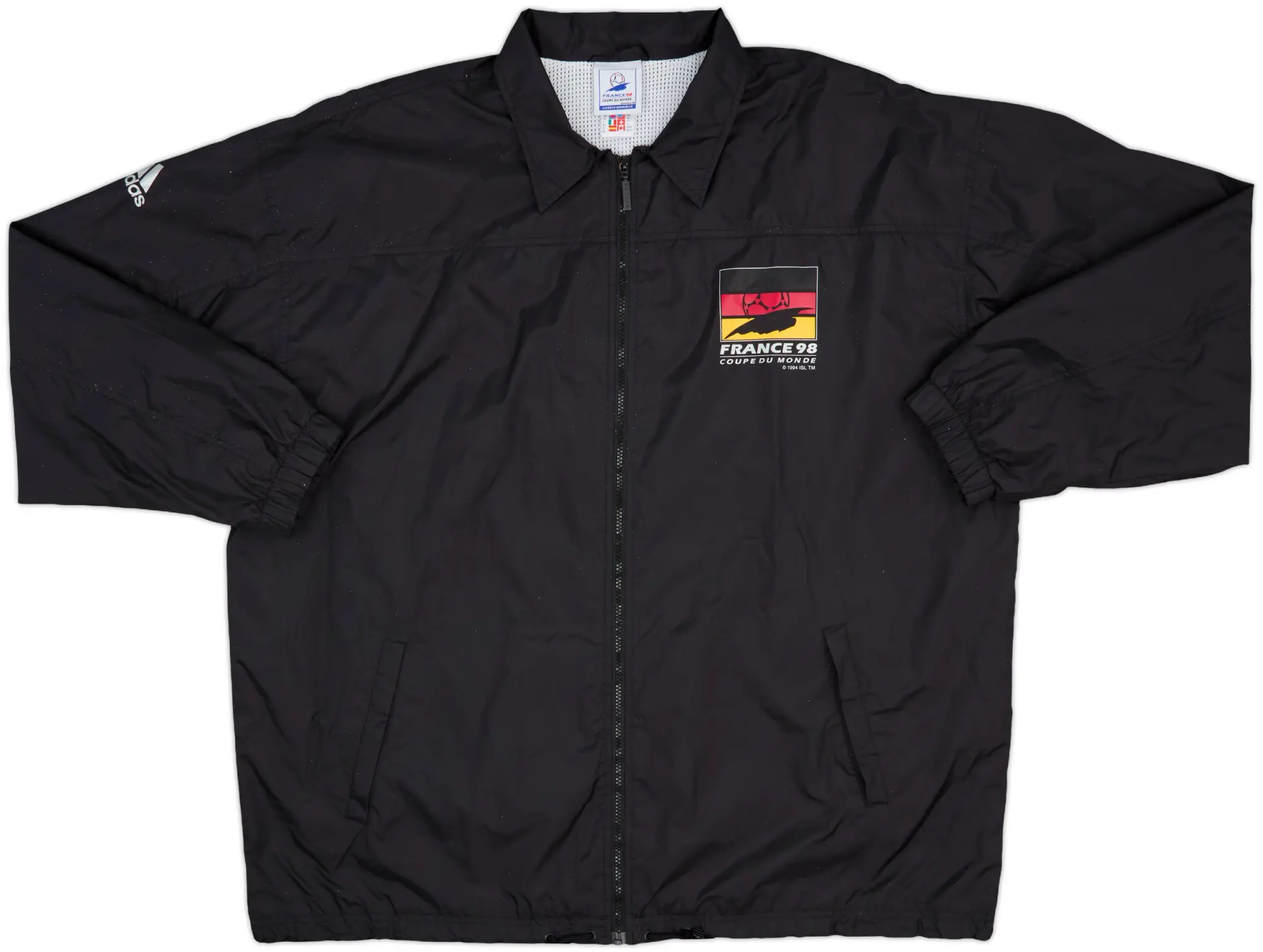 1998 Germany adidas 'Coupe Du Monde' Track Jacket - 9/10 - (XL)
