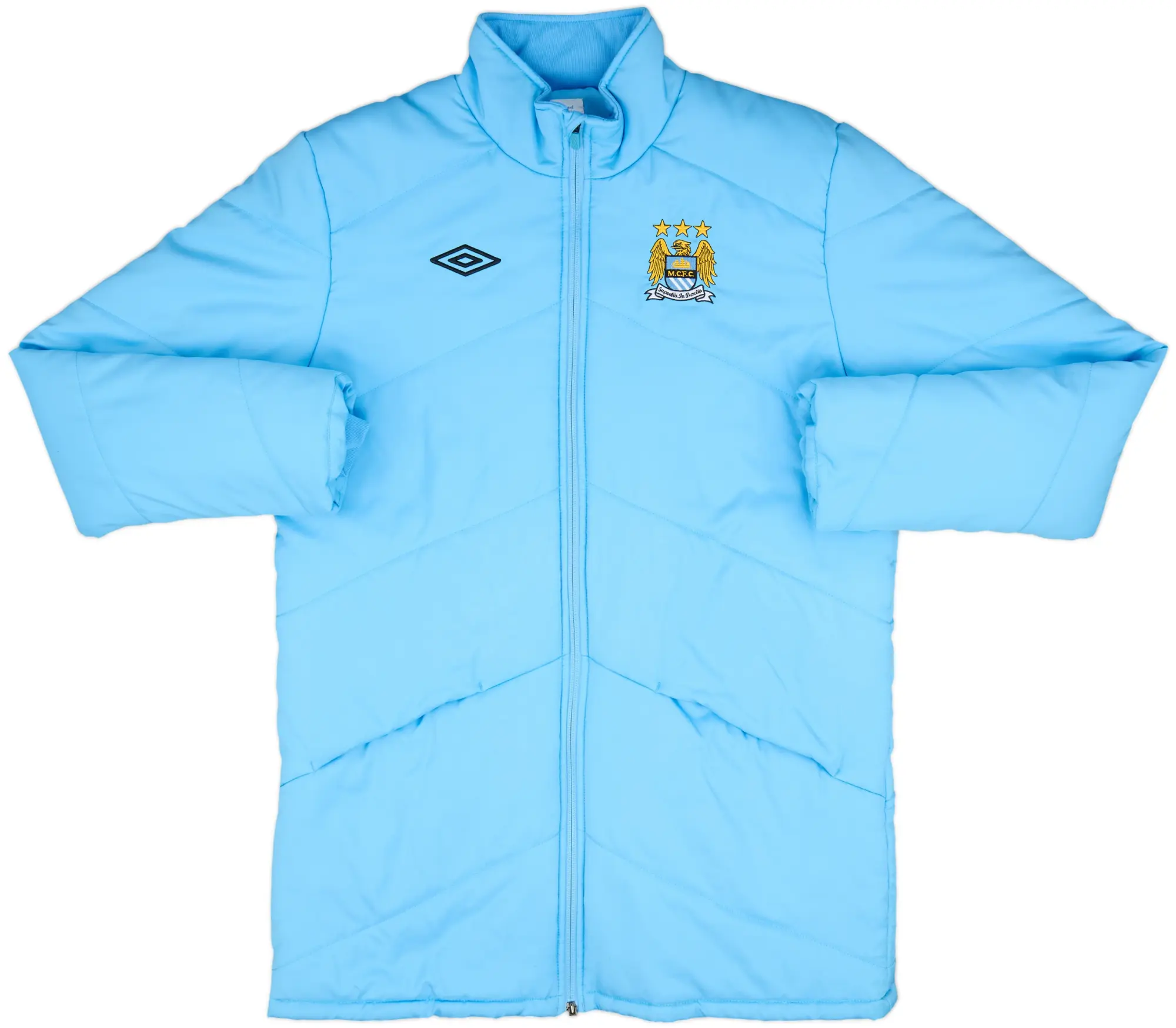 2012-13 Manchester City Umbro Padded Bench Coat - 10/10 - (L)