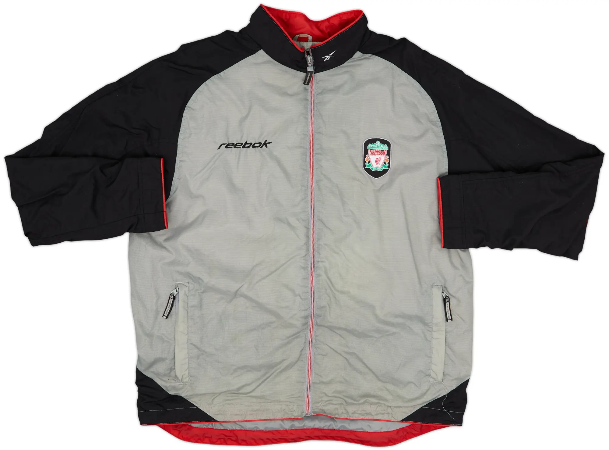 2003-04 Liverpool Reebok Track Jacket - 6/10 - (L)