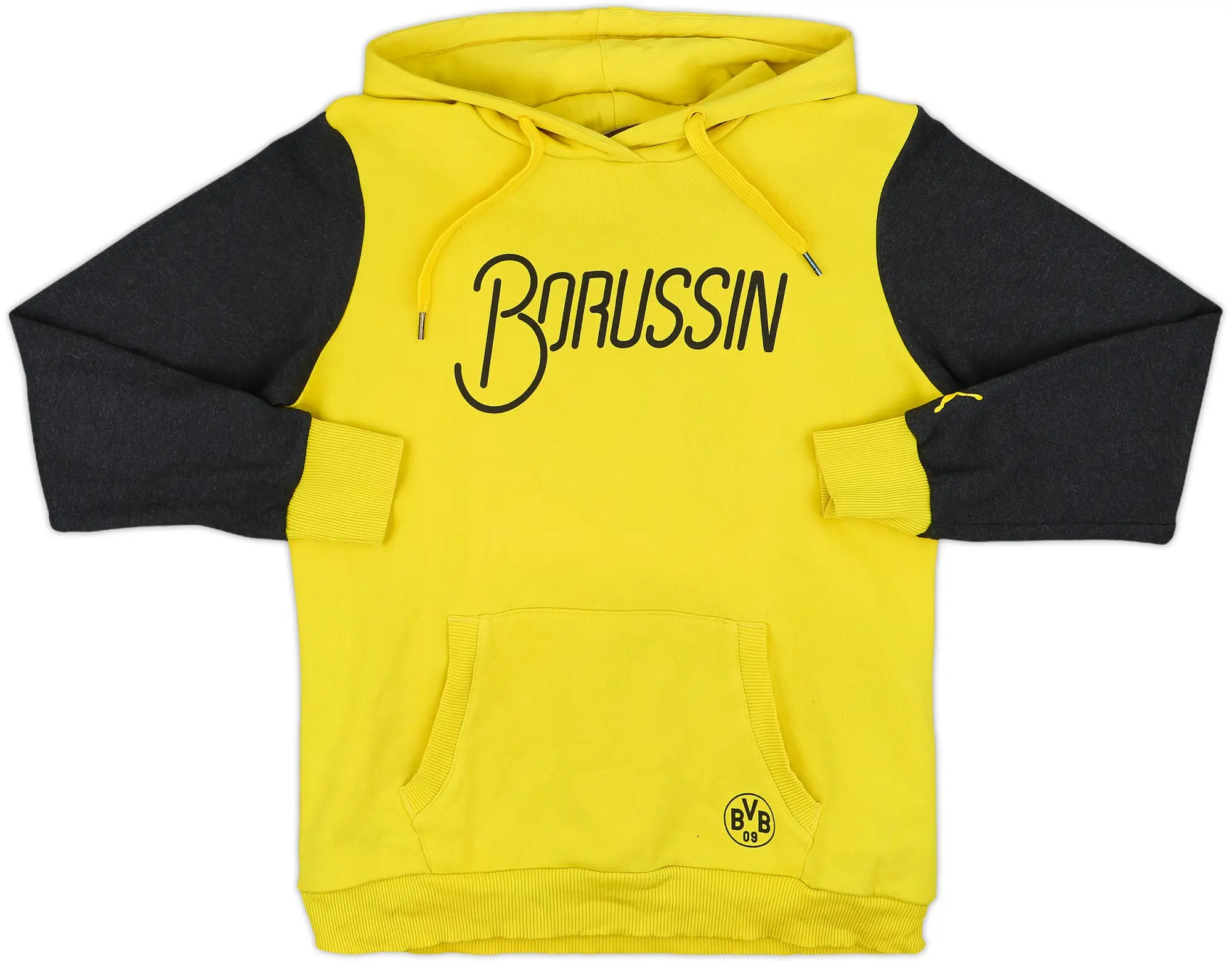 2013-14 Borussia Dortmund Puma Hooded Top - 7/10 - (M)