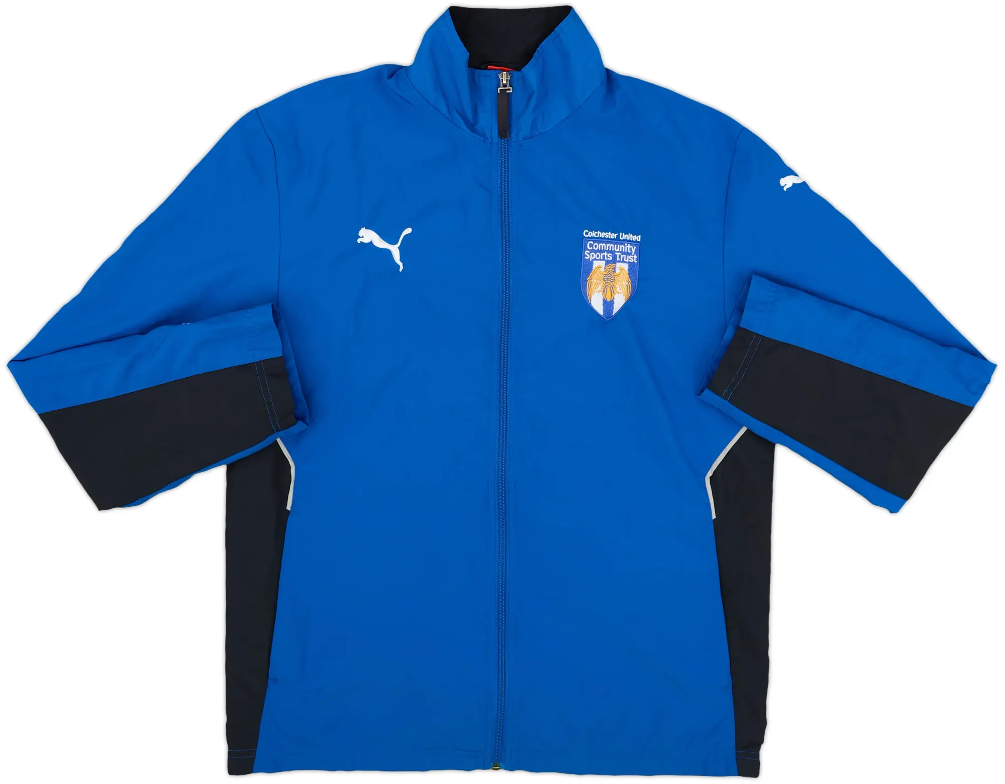2010-11 Colchester United Puma Track Jacket - 8/10 - (S)