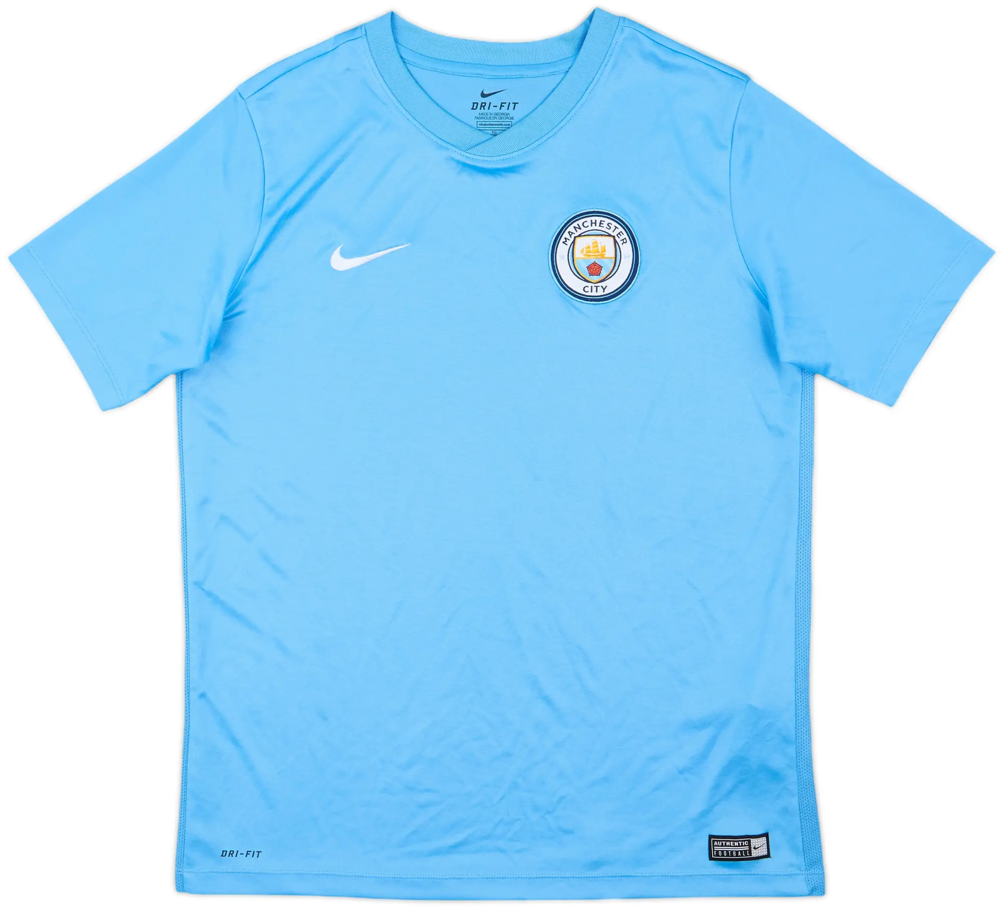 2016-17 Manchester City Nike Training Shirt - 9/10 - (XL.Boys)