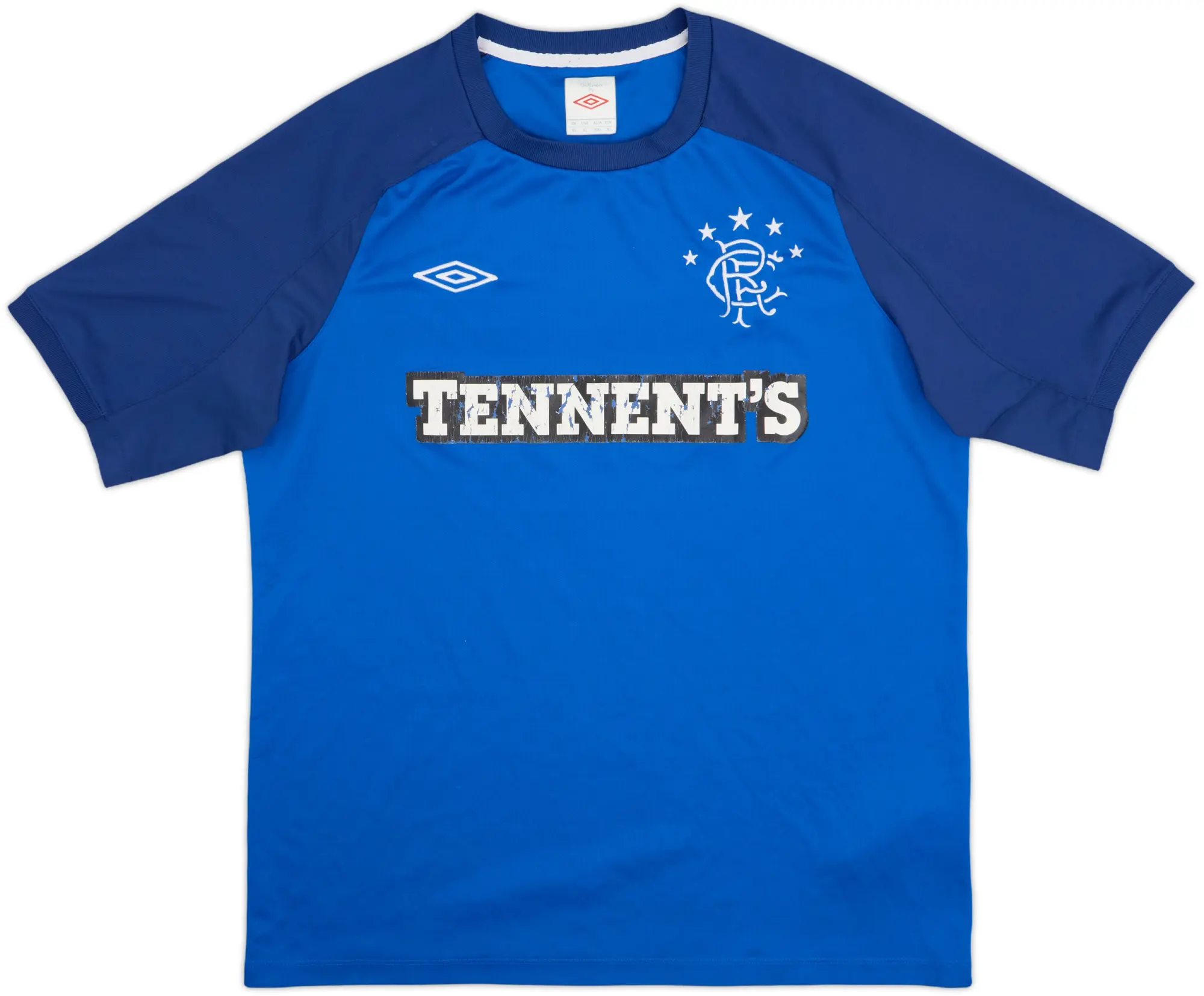 Umbro Rangers Mens SS Home Shirt 2010/11