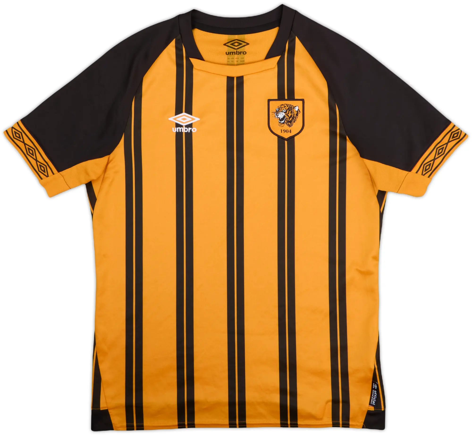 Umbro Hull City Boys SS Home Shirt 2018/19