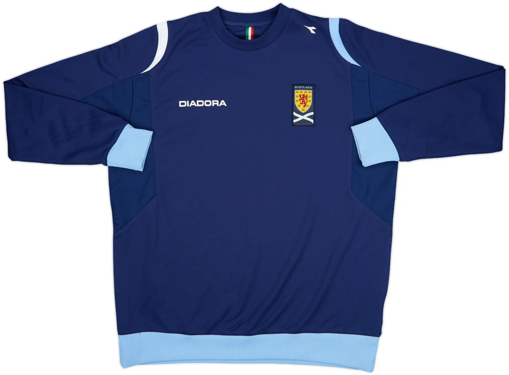 2007-08 Scotland Diadora Sweat Top - 8/10 - (XL)