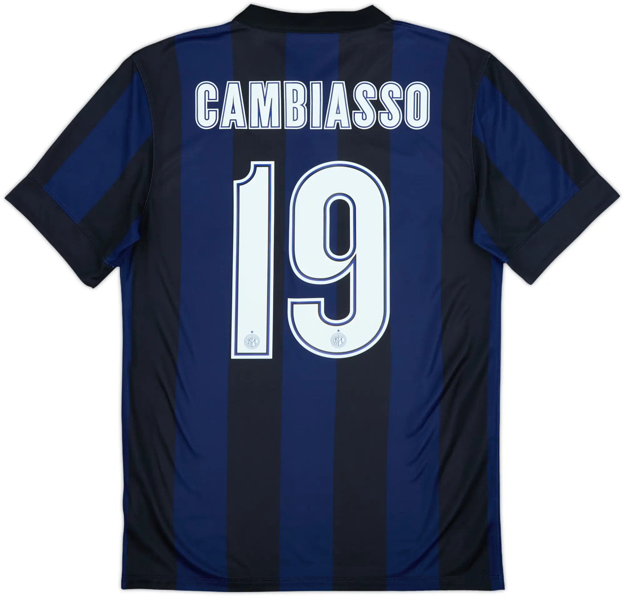 2013-14 Inter Milan Home Shirt Cambiasso #19 - 10/10 - (S)