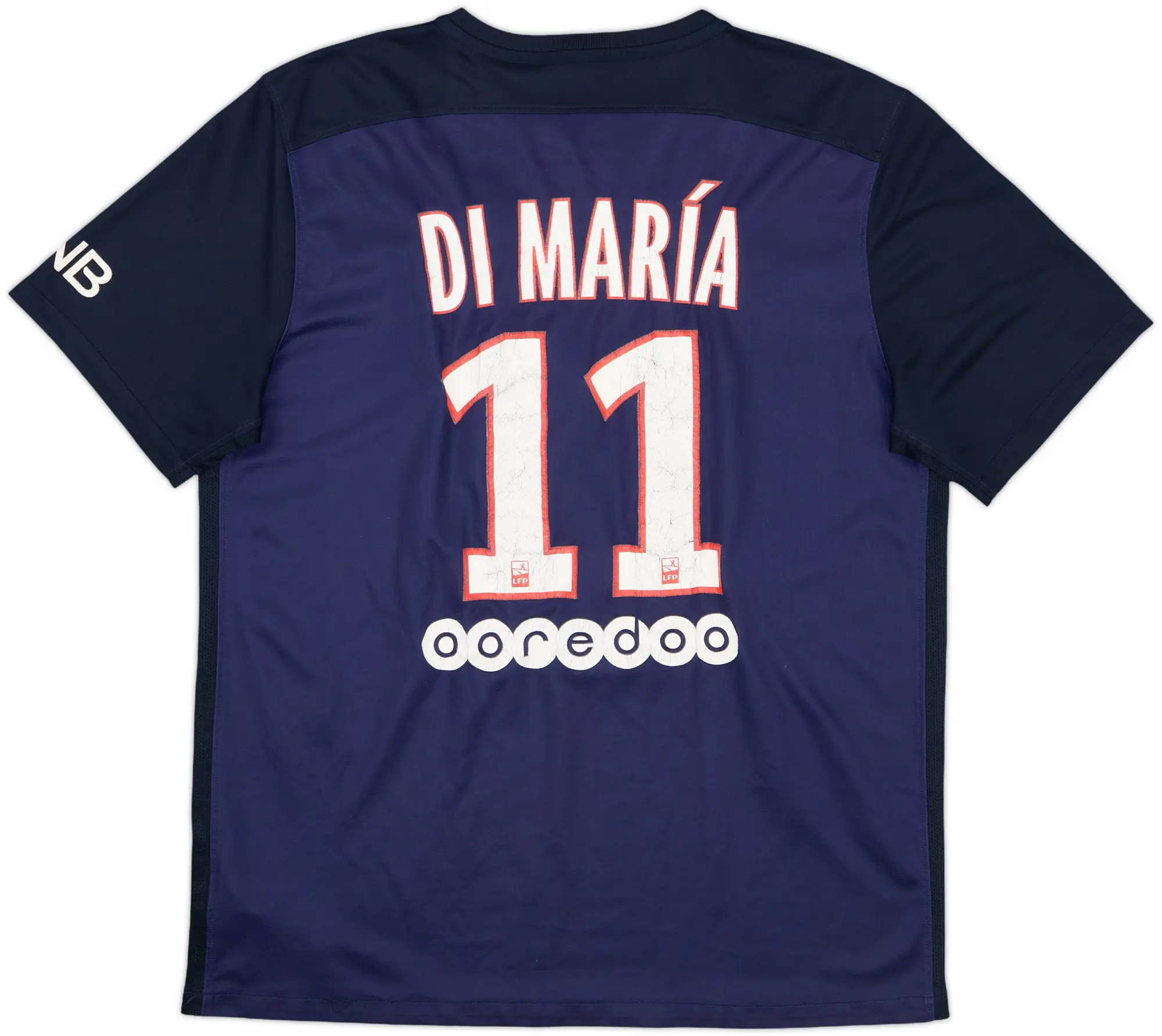 2015-16 Paris Saint-Germain Home Shirt Di Maria #11 - 5/10 - (L)