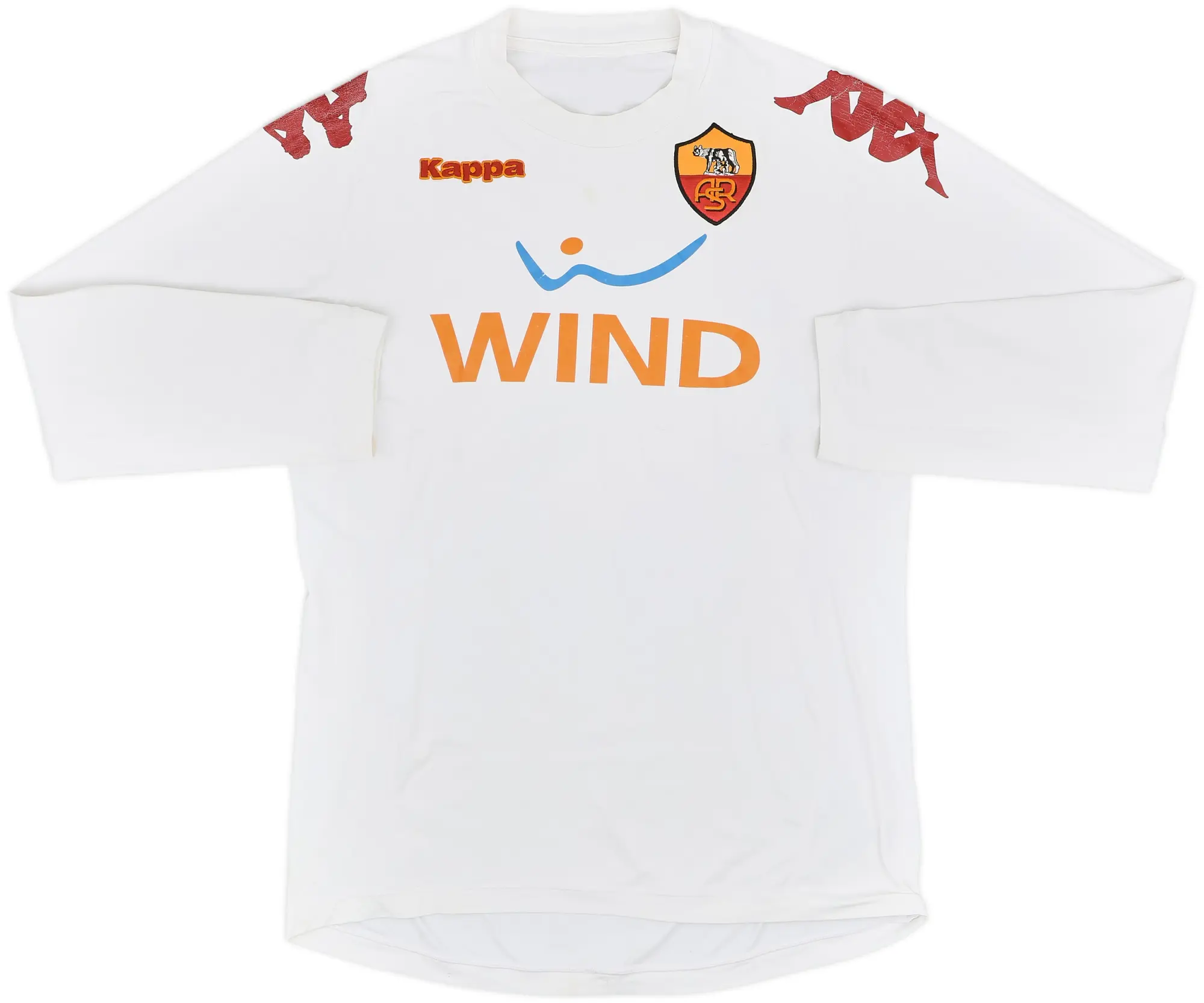 2008-09 Roma Away L/S Shirt - 5/10 - (XXL)