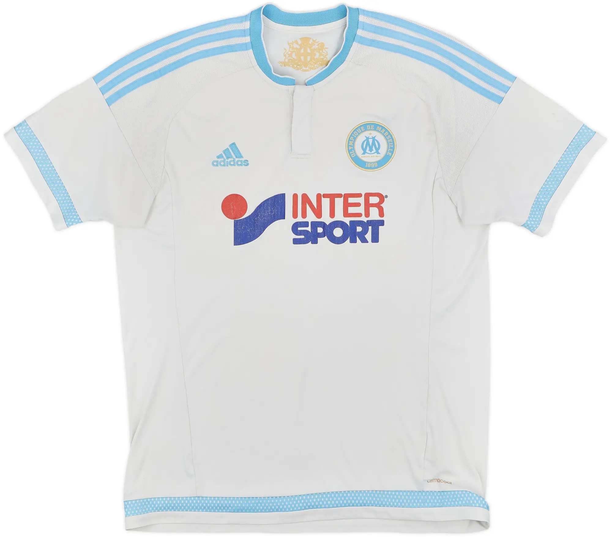 2015-16 Olympique Marseille Home Shirt - 5/10 - (L)