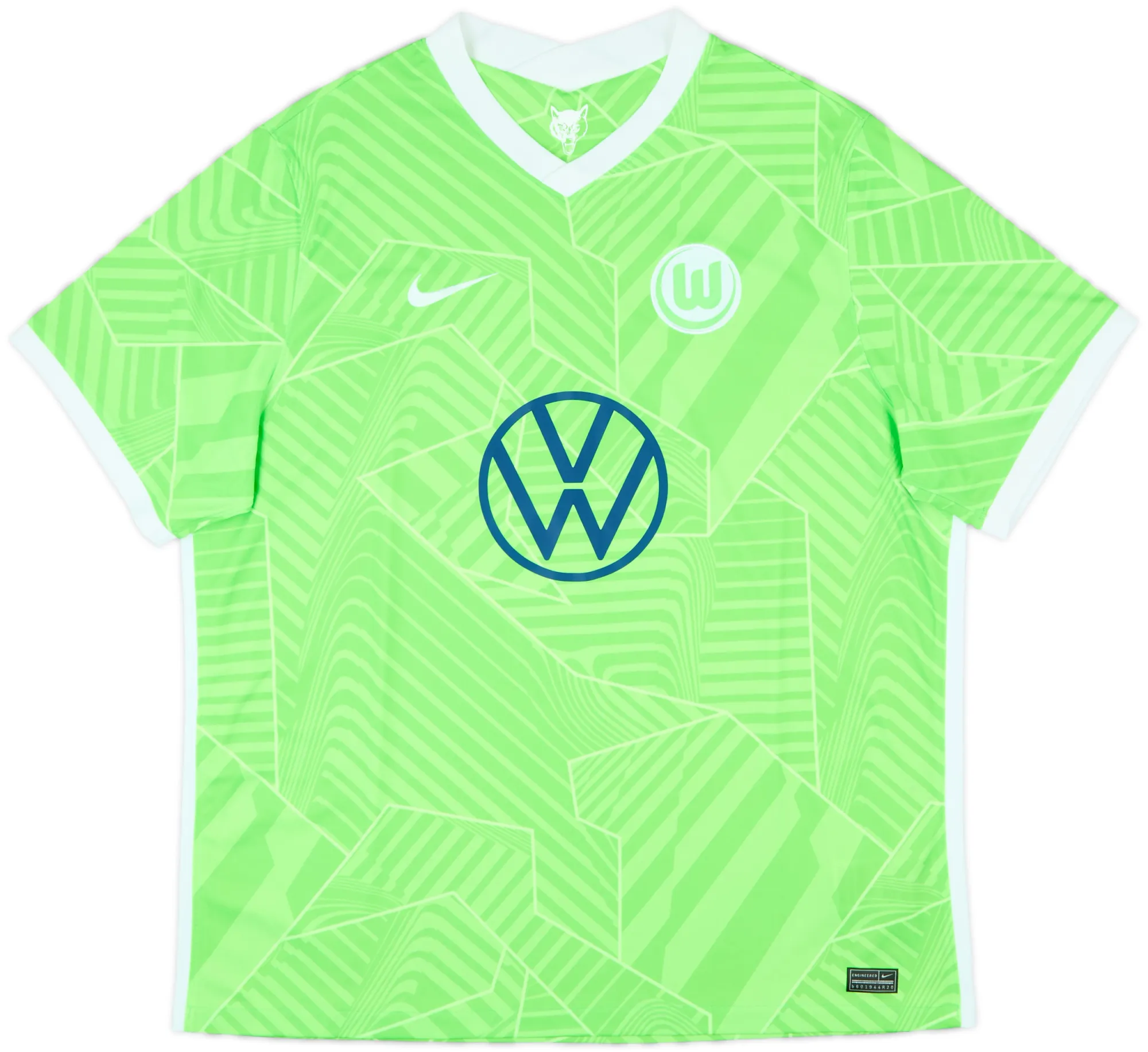 Nike Wolfsburg Mens SS Home Shirt 2021/22