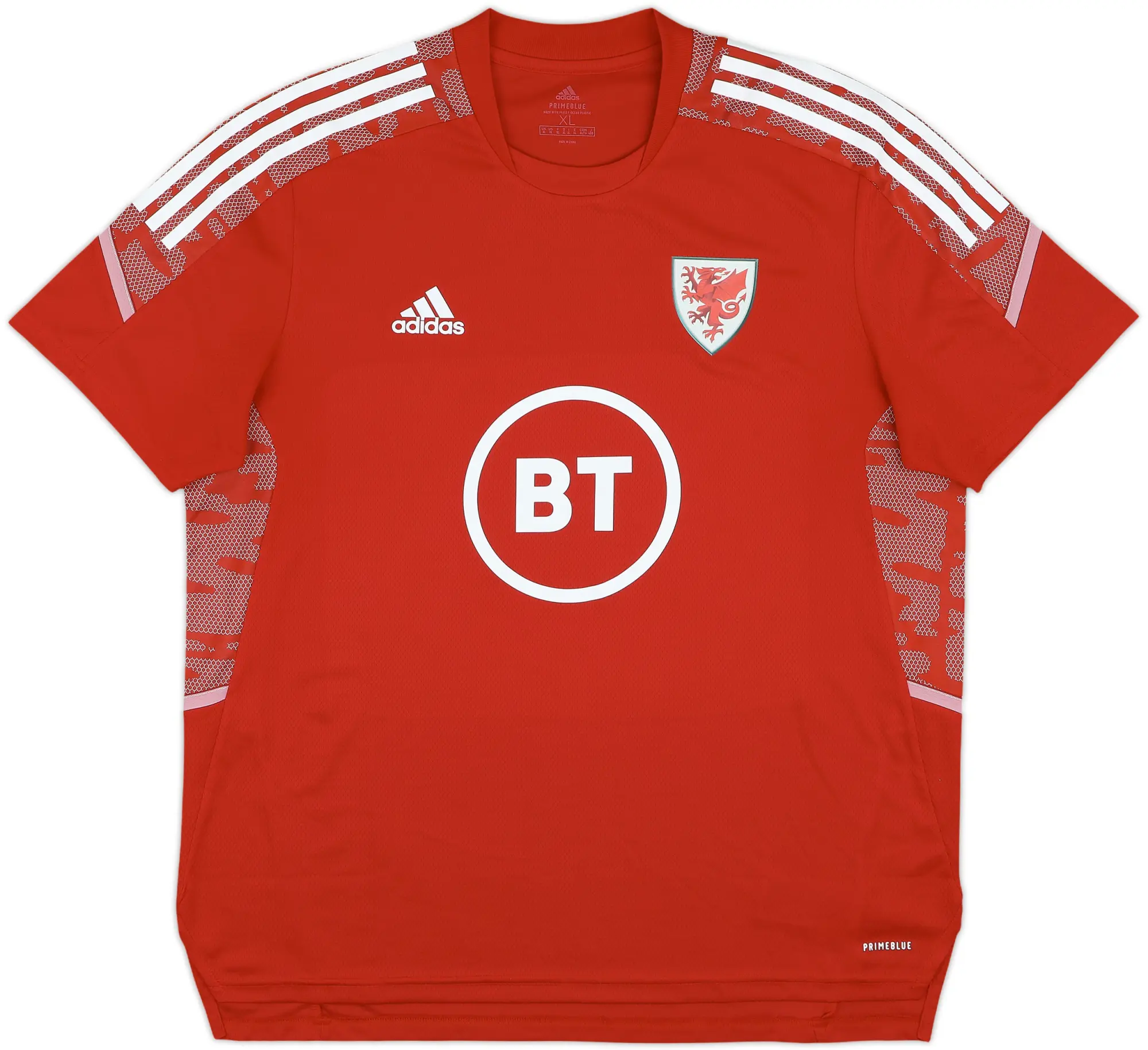 2021-22 Wales adidas Training Shirt - 10/10 - (XL)