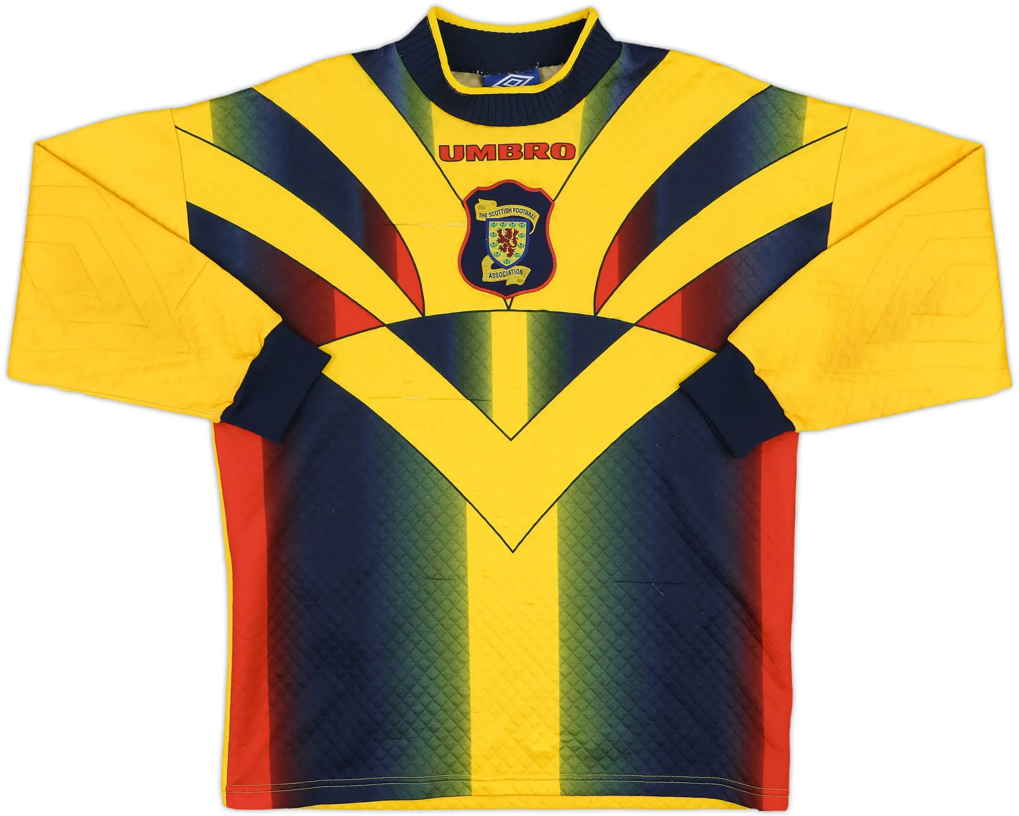 Umbro Scotland Mens LS Goalkeeper Home Shirt 1997