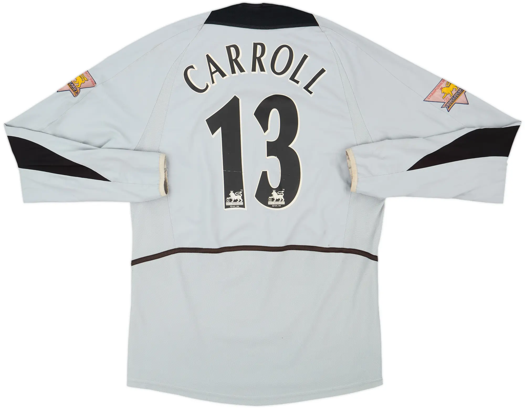 2002-04 Manchester United GK Shirt Carroll #13 - 7/10 - (L)