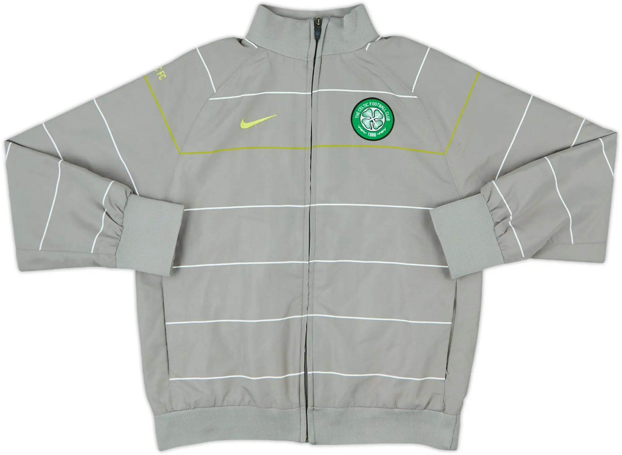 2008-09 Celtic Nike Track Jacket - 8/10 - (M.Boys)