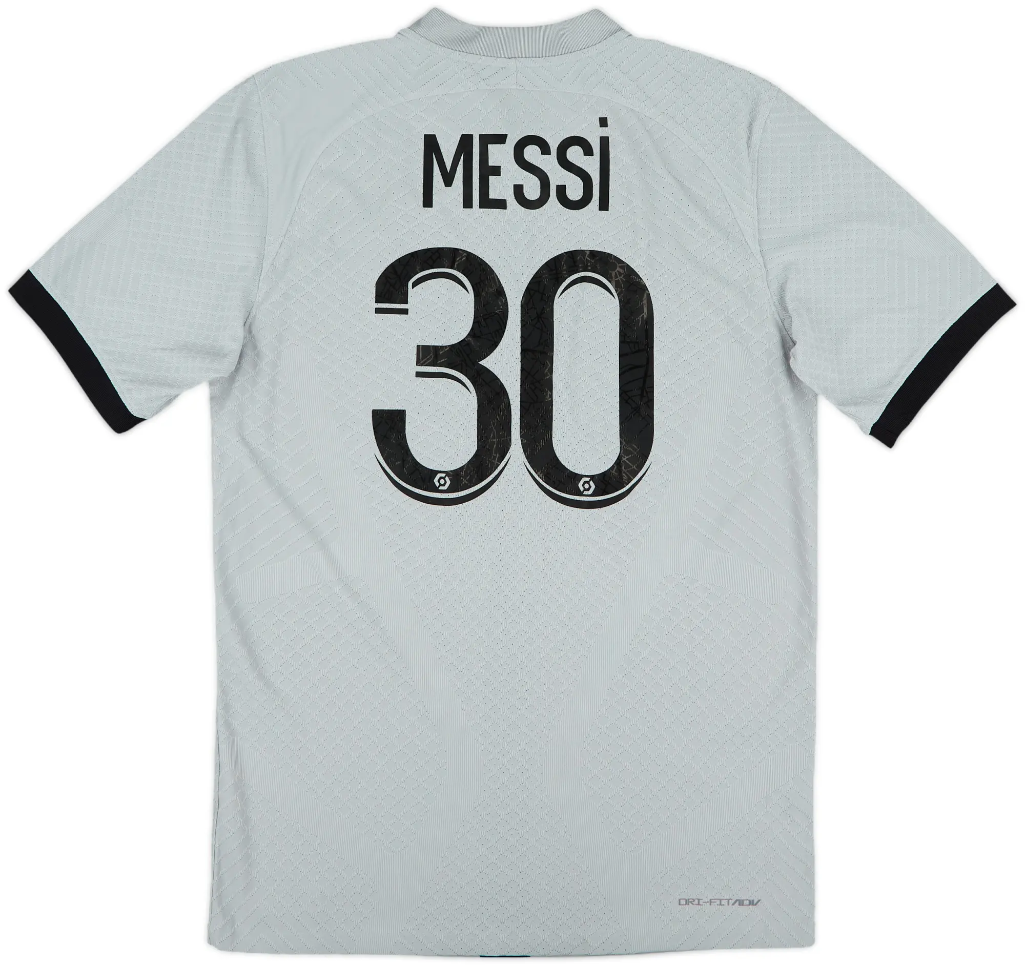 2022-23 Paris Saint-Germain Authentic Away Shirt Messi #30 - 10/10 - (S)