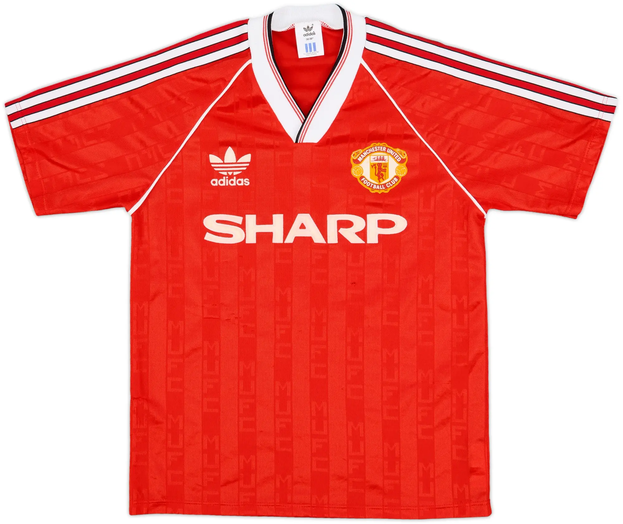 1988-90 Manchester United Home Shirt - 5/10 - (S)