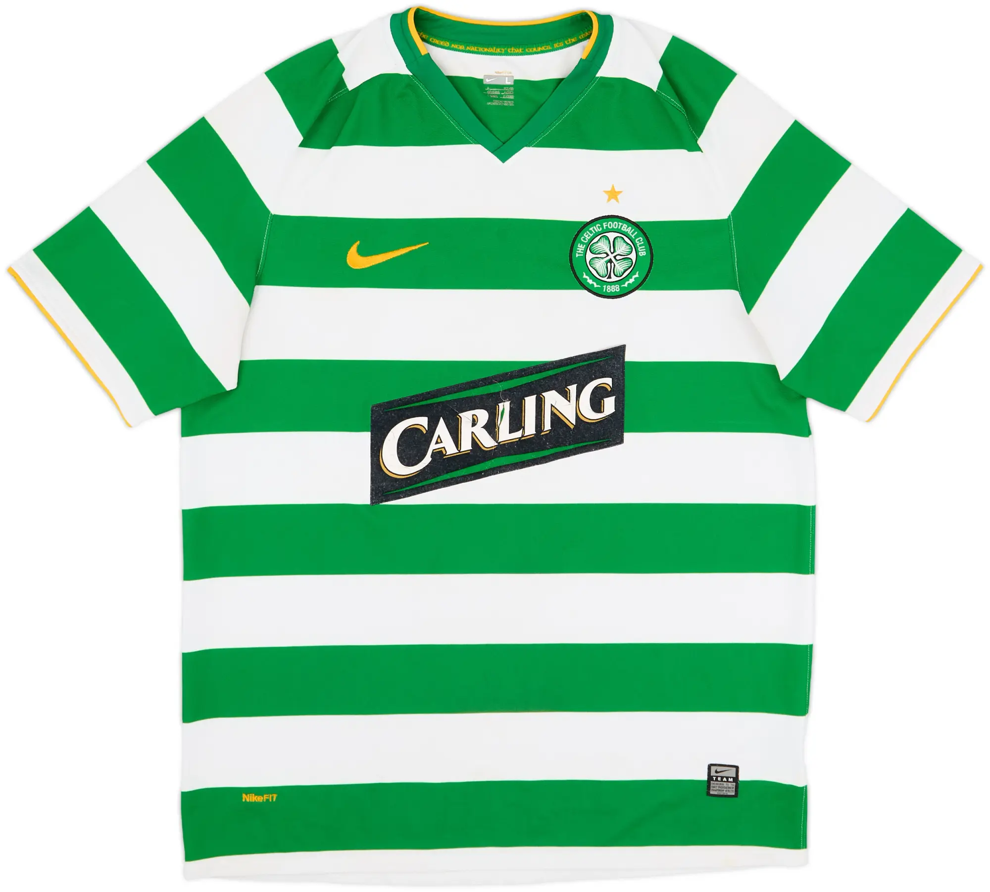 Nike Celtic Mens SS Home Shirt 2008/10