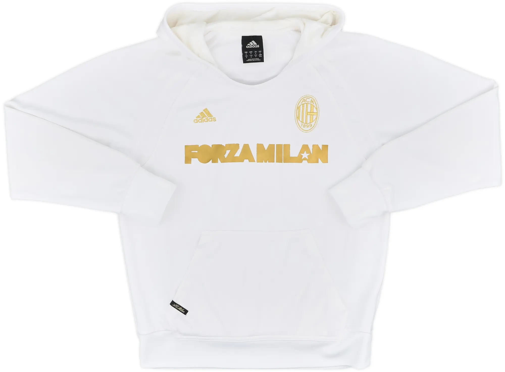 2009-10 AC Milan adidas Hooded Jacket - 8/10 - (M)