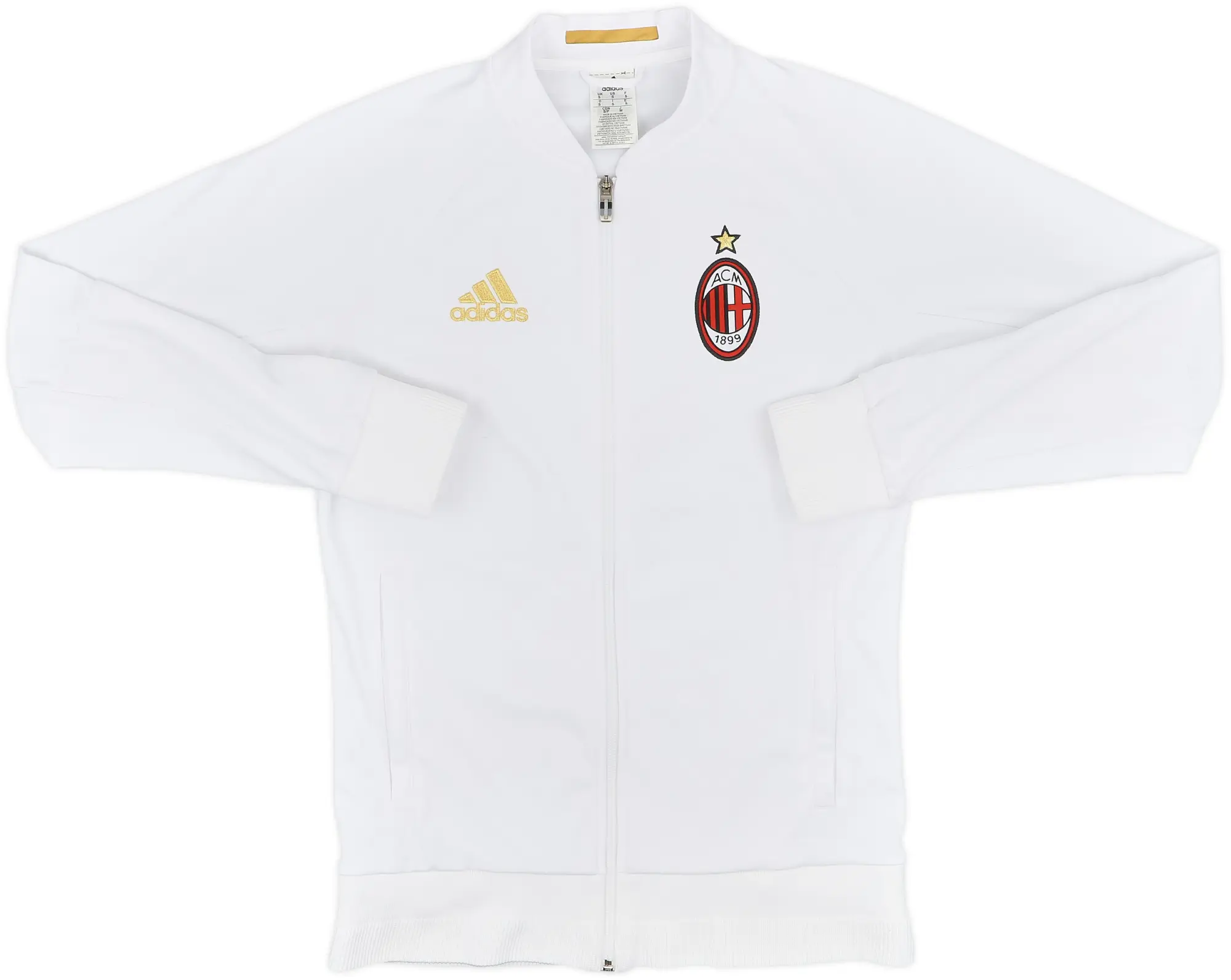 2016-17 AC Milan adidas Track Jacket - 9/10 - (S)