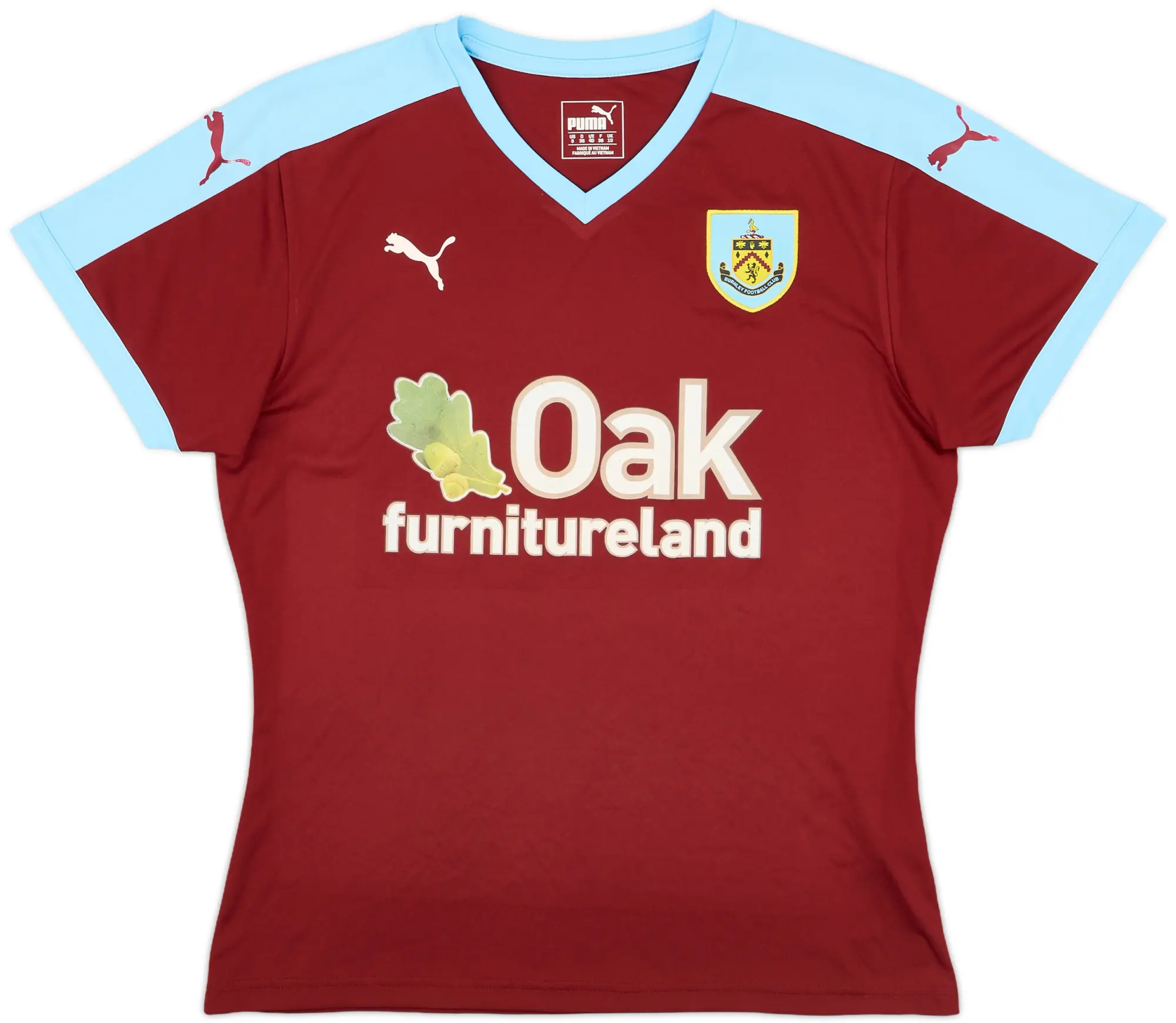2015-16 Burnley Home Shirt - 7/10 - (Women's S)