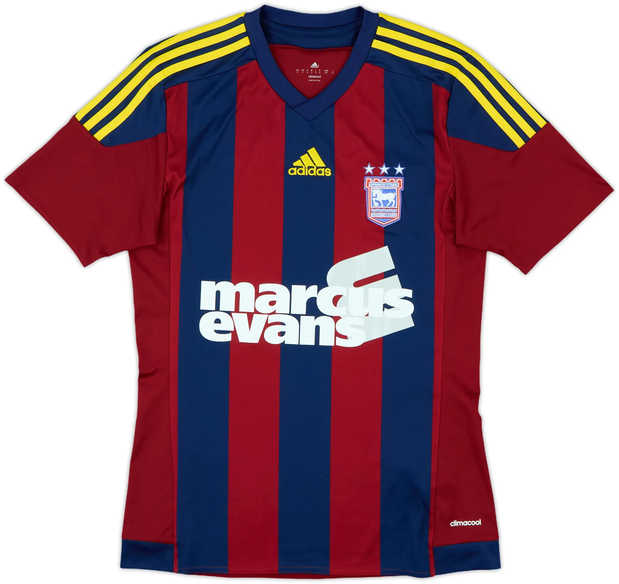 adidas Ipswich Town Mens SS Away Shirt 2015/16