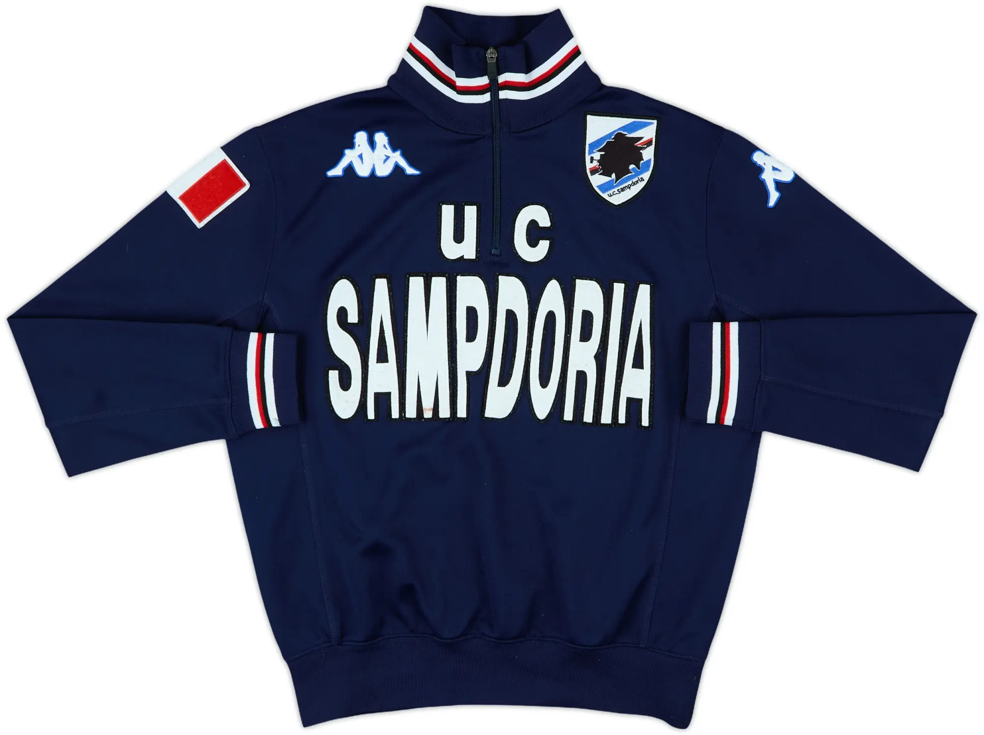 2007-08 Sampdoria Kappa Track Jacket - 6/10 - (M)