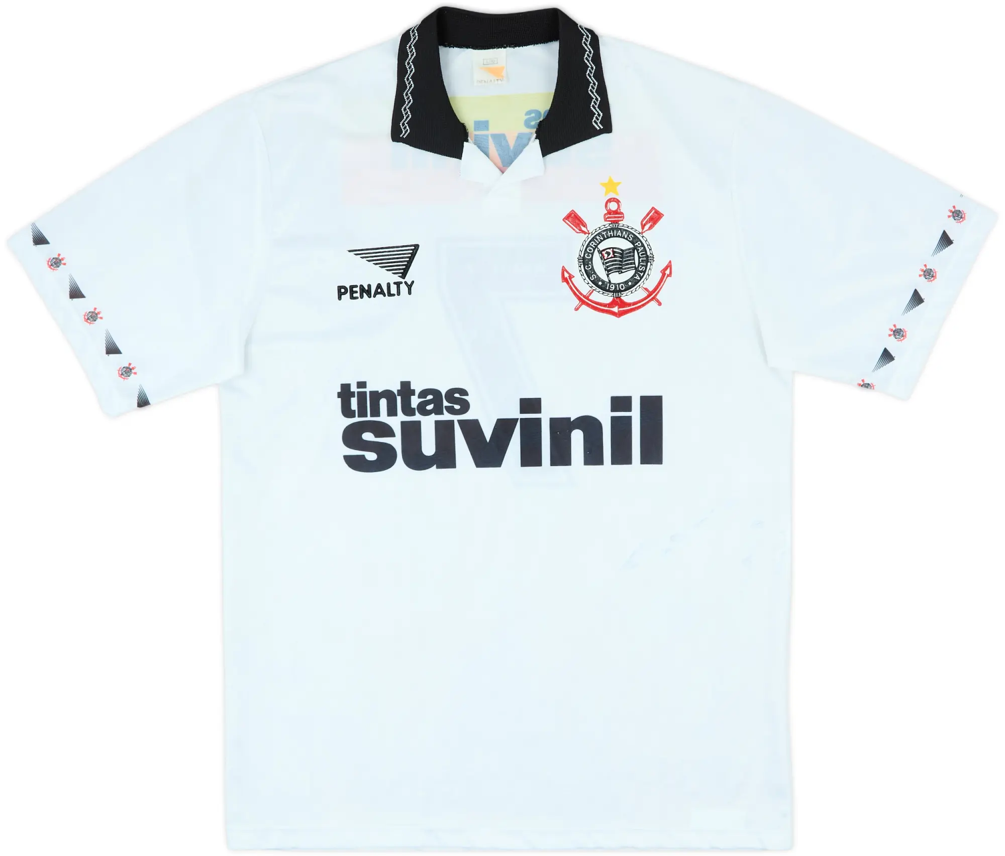 1995 Corinthians Away Shirt #7 - 7/10 - (L)