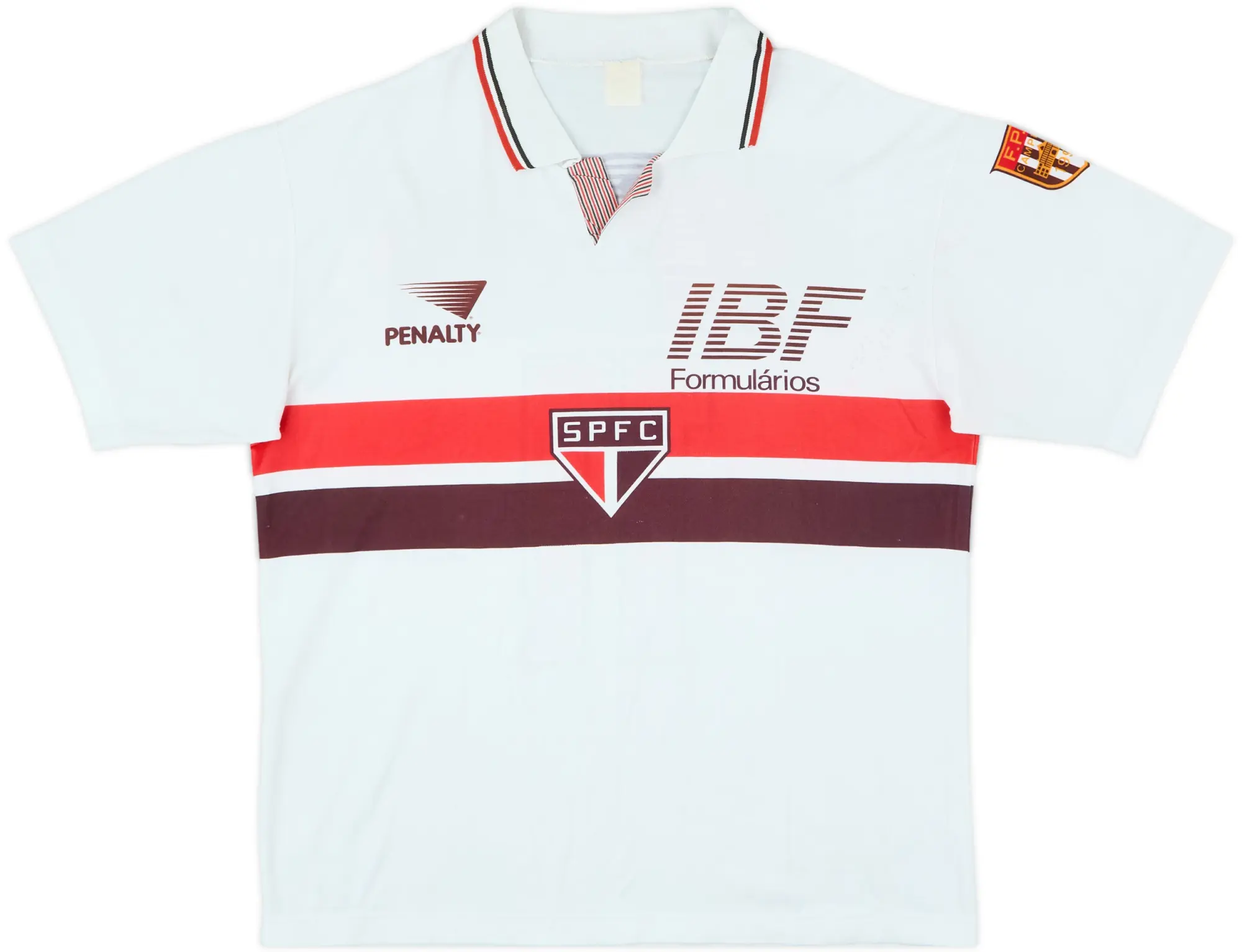 1992 Sao Paulo Signed Home Shirt #11 - 7/10 - (L)