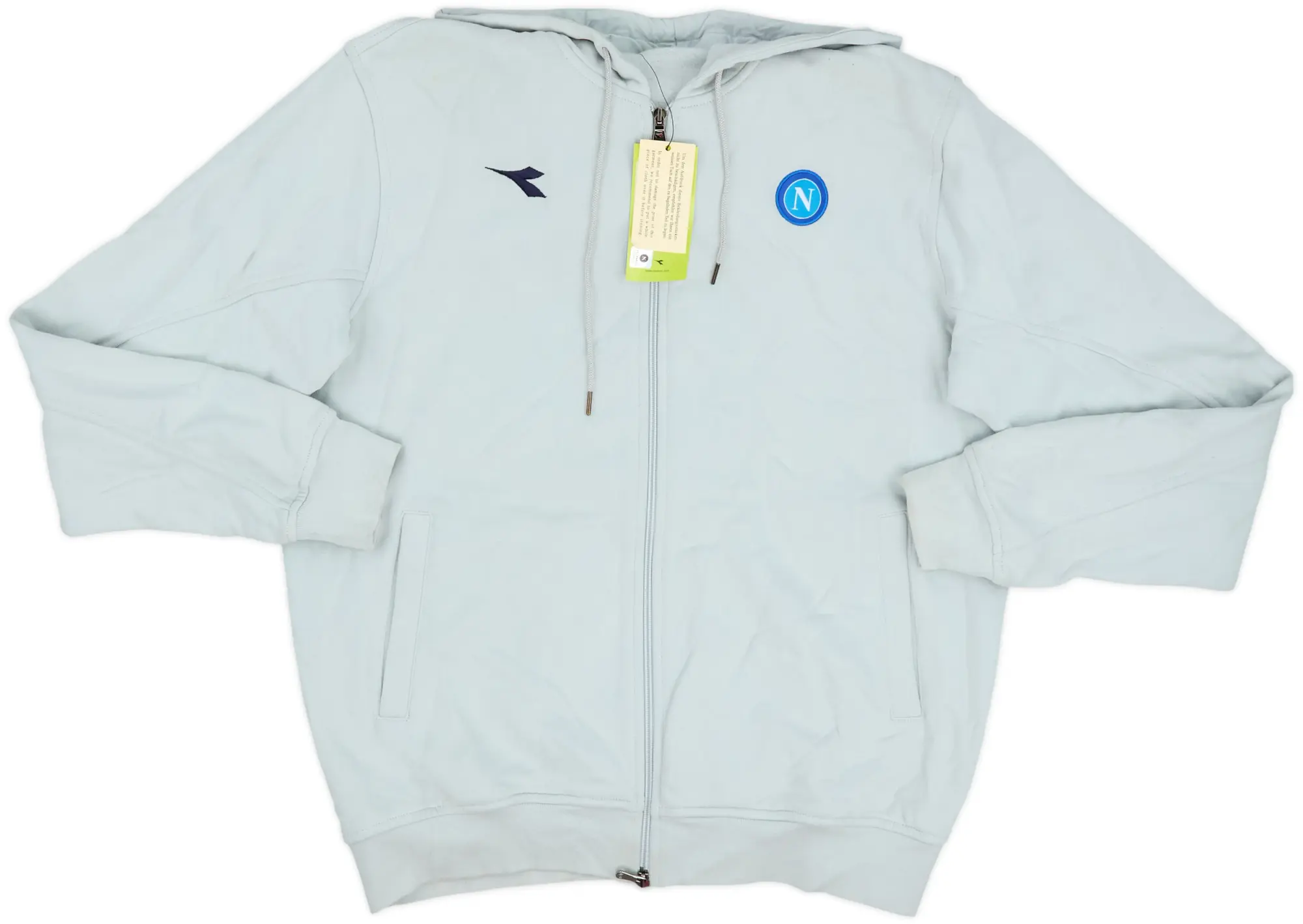 2008-09 Napoli Diadora Hooded Track Jacket (M)