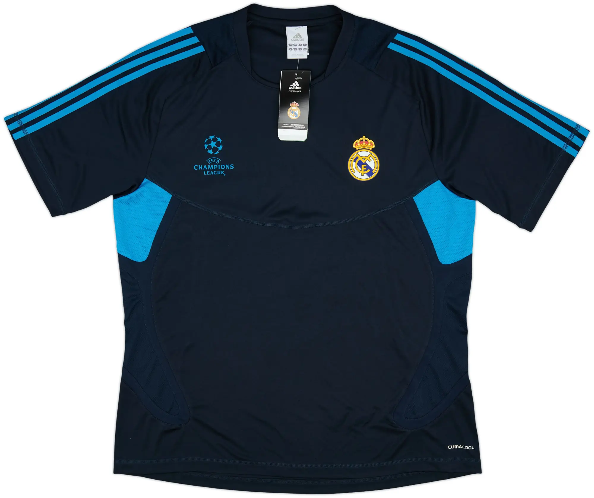 2011-12 Real Madrid adidas CL Training Shirt (XXL)