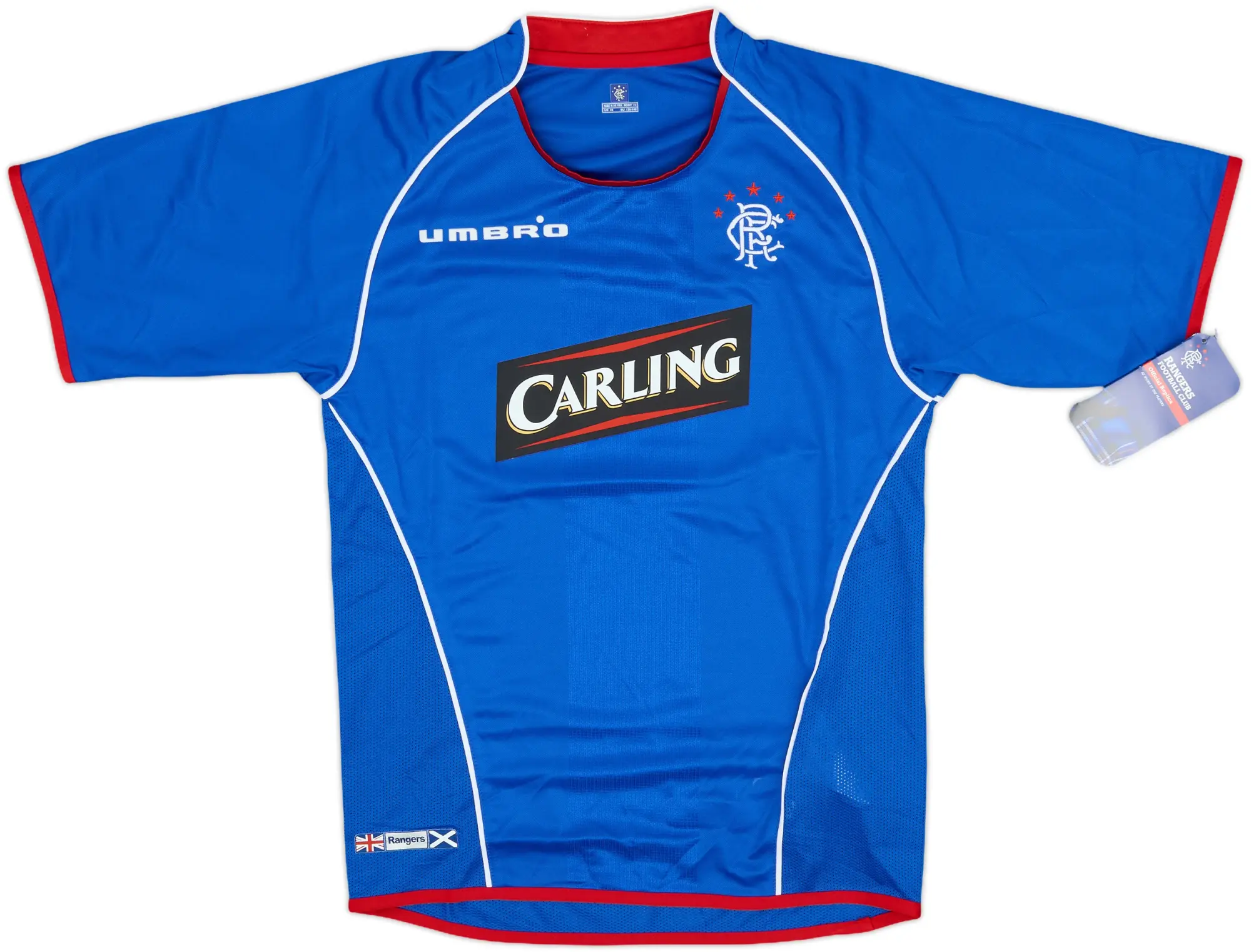 Umbro Rangers Boys SS Home Shirt 2005/06
