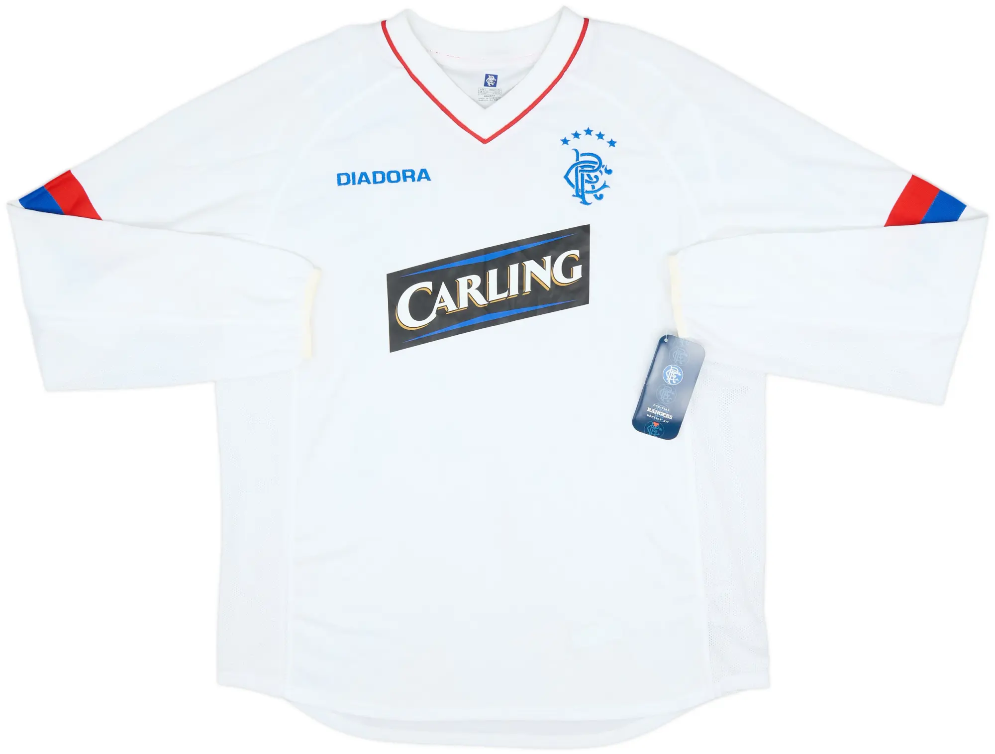 Diadora Rangers Mens LS Third Shirt 2003/04