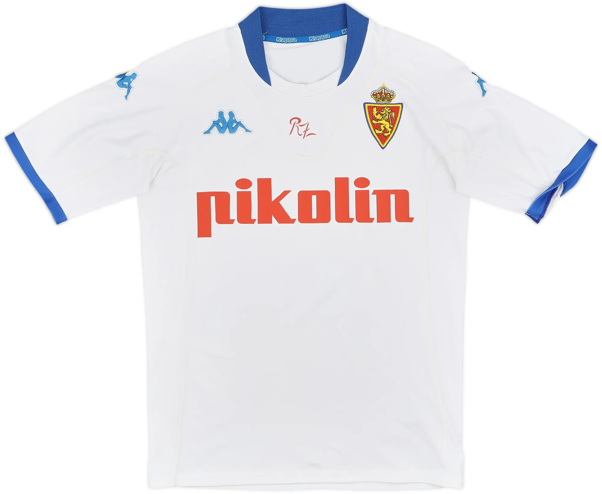 Kappa Zaragoza Mens SS Home Shirt 2001/03