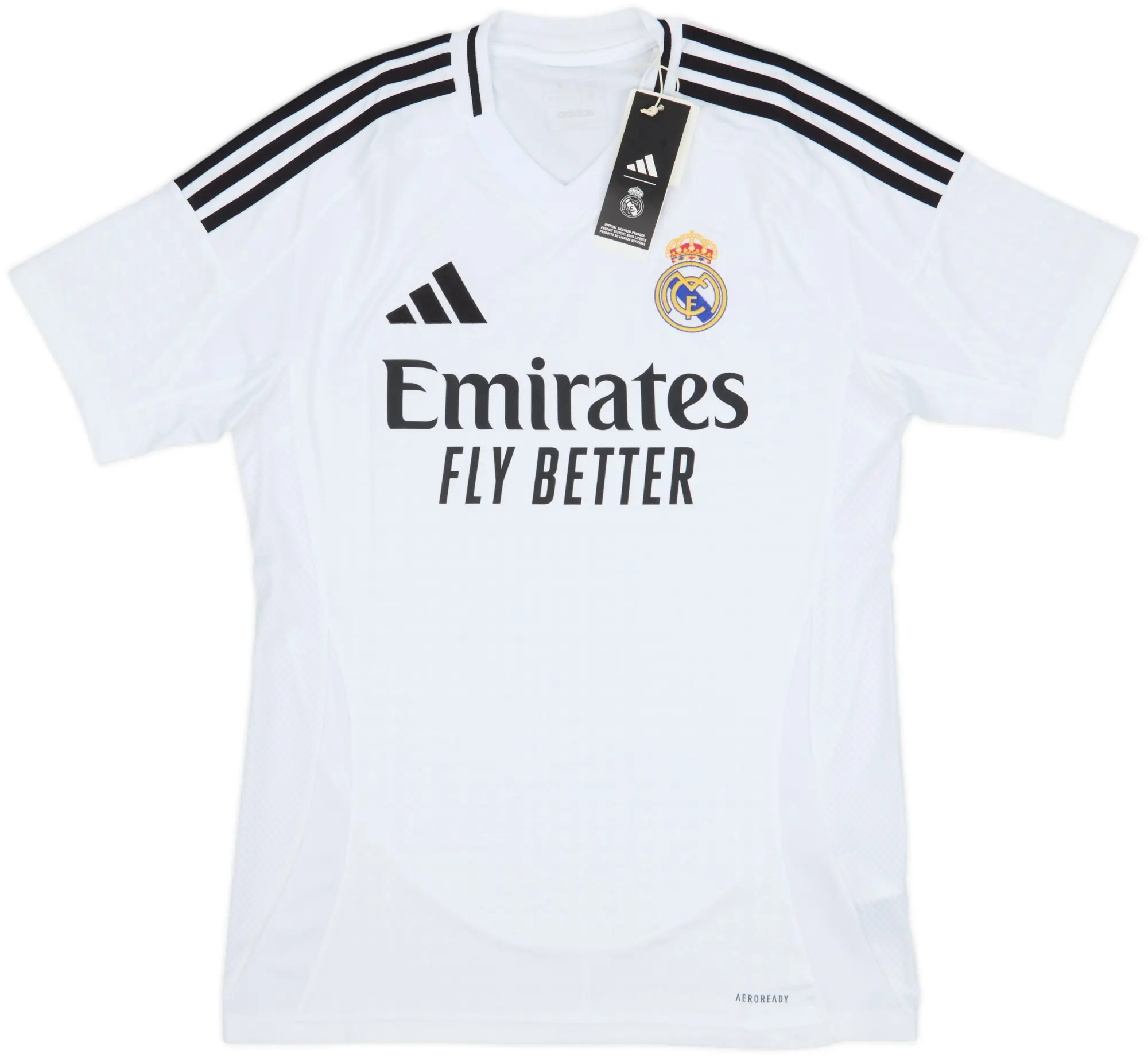 2024-25 Real Madrid Home Shirt (S)