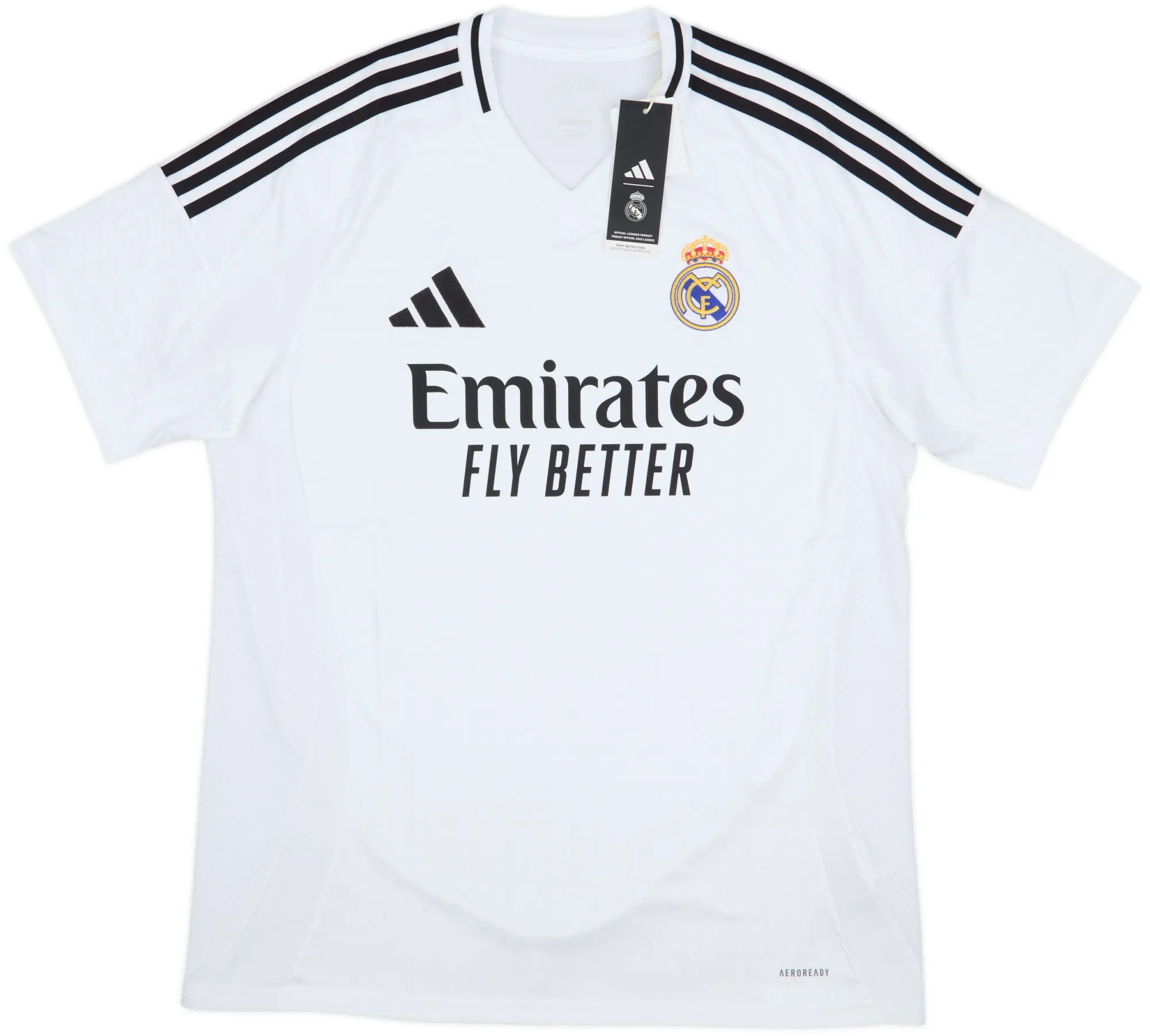 2024-25 Real Madrid Home Shirt (L)