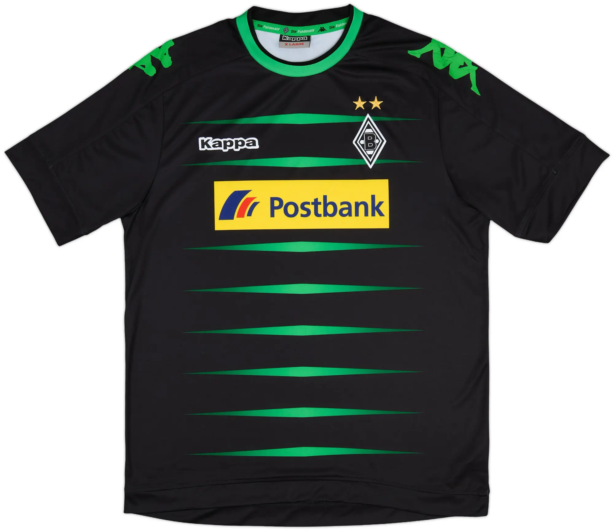 Kappa Borussia Monchengladbach Mens SS Third Shirt 2016/17
