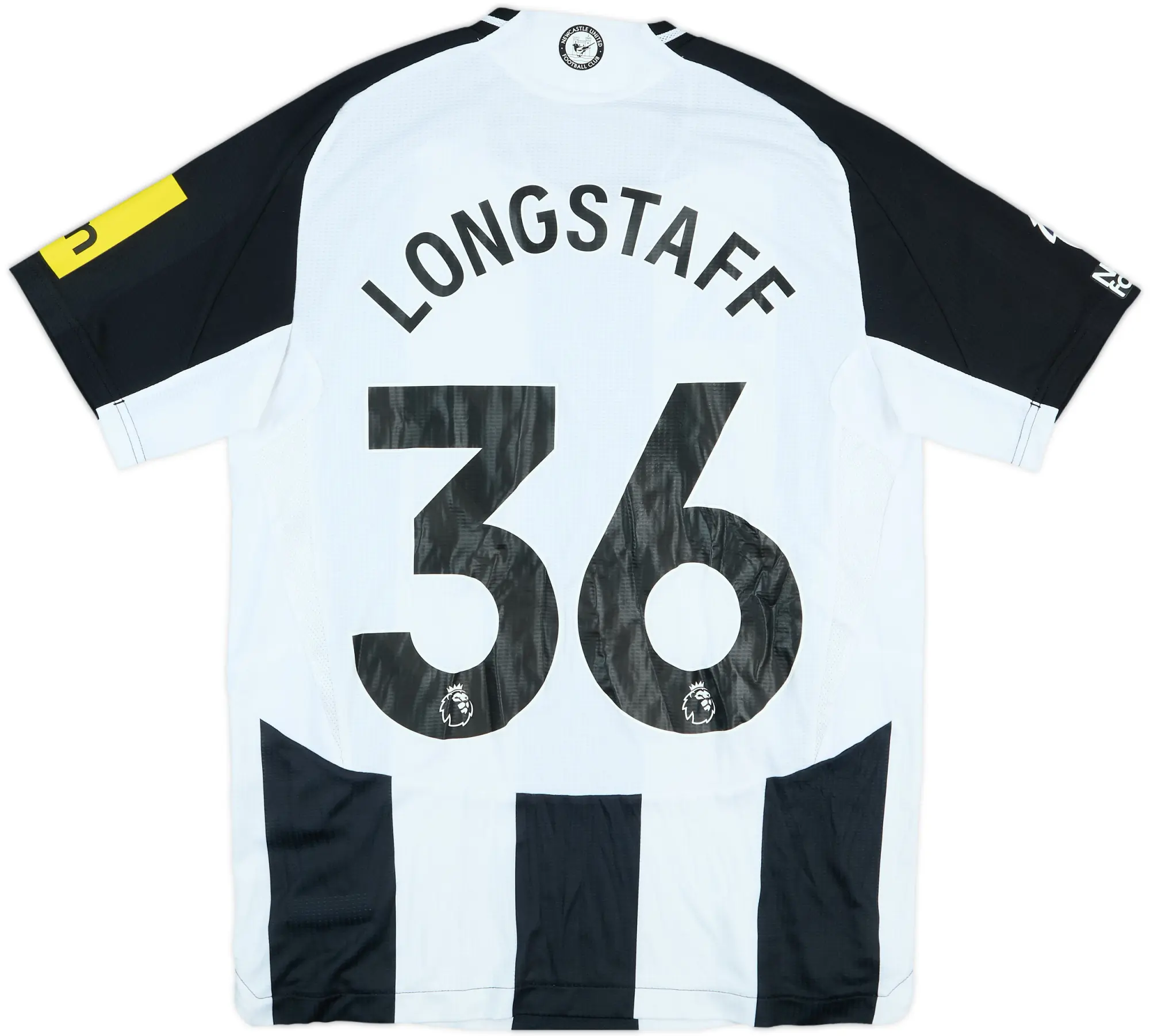 2024-25 Newcastle United Match Issue Home Shirt Longstaff #36