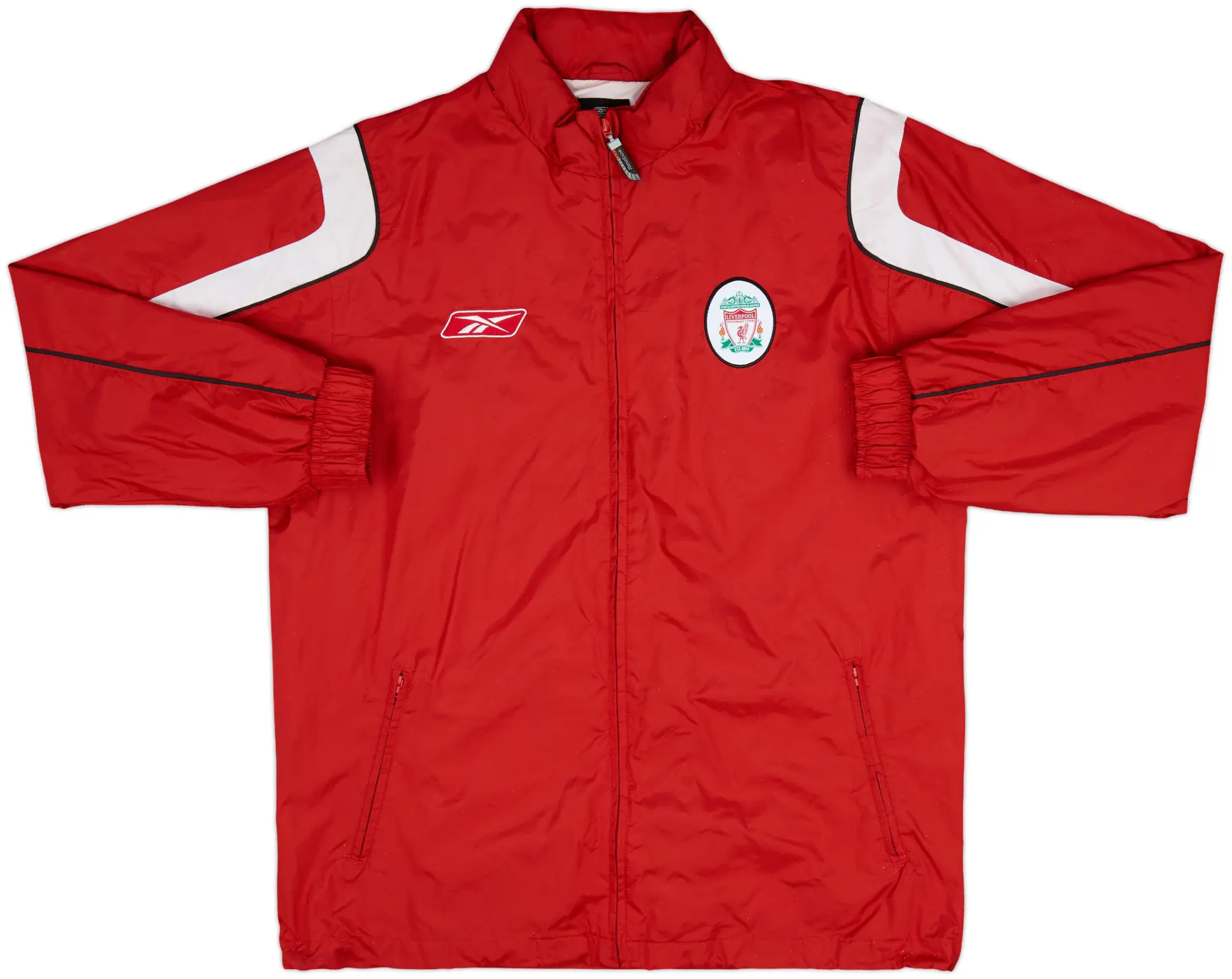 2003-04 Liverpool Reebok Track Jacket - 8/10 - (M)