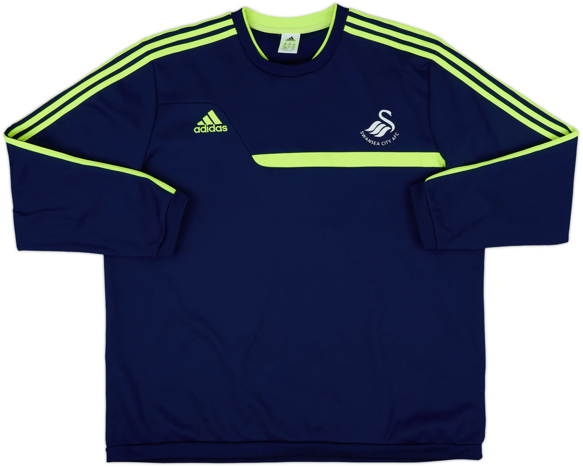 adidas Swansea City Mens SS Home Shirt 2013/14