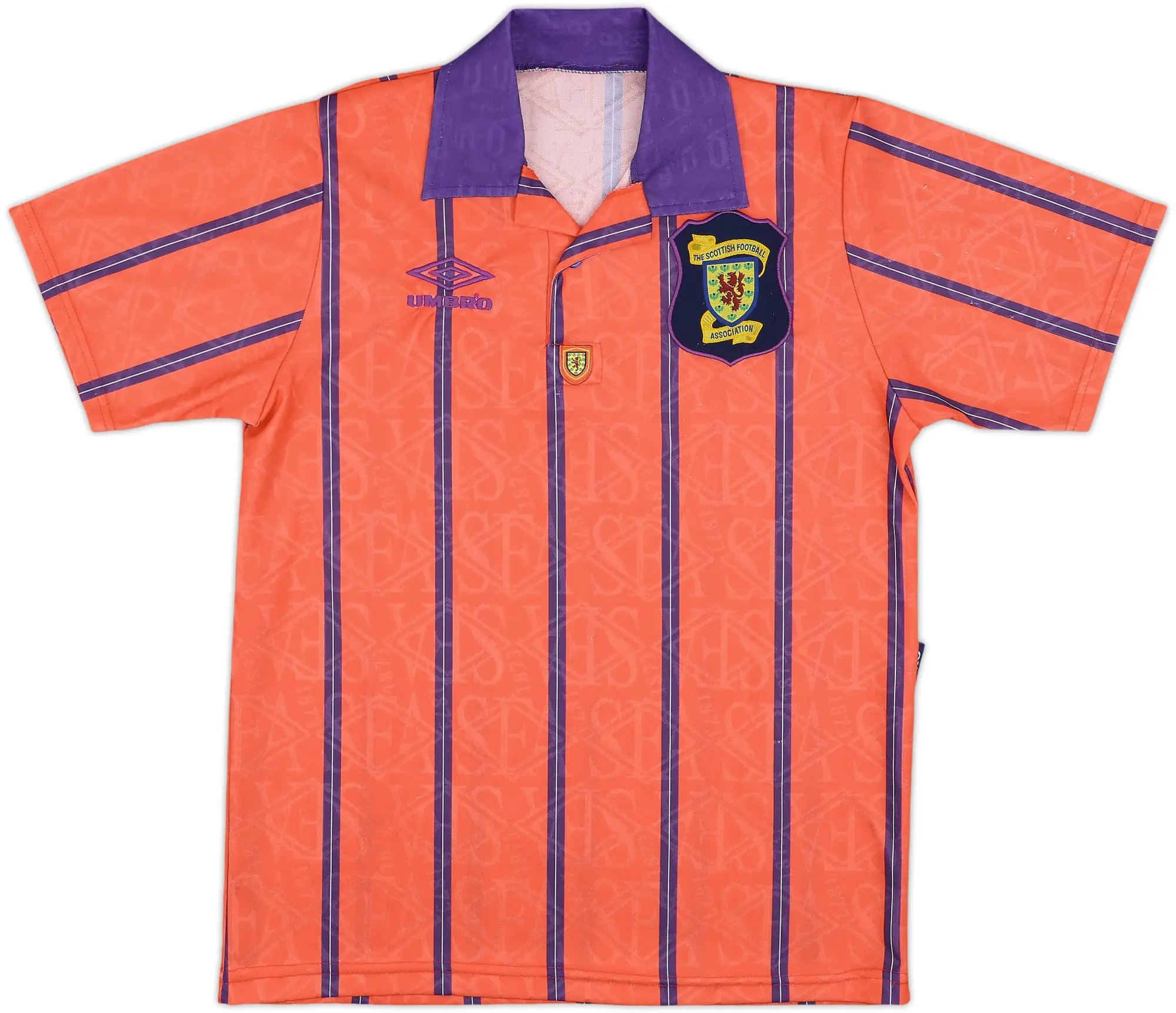 1993-95 Scotland Away Shirt - 8/10 - (S)