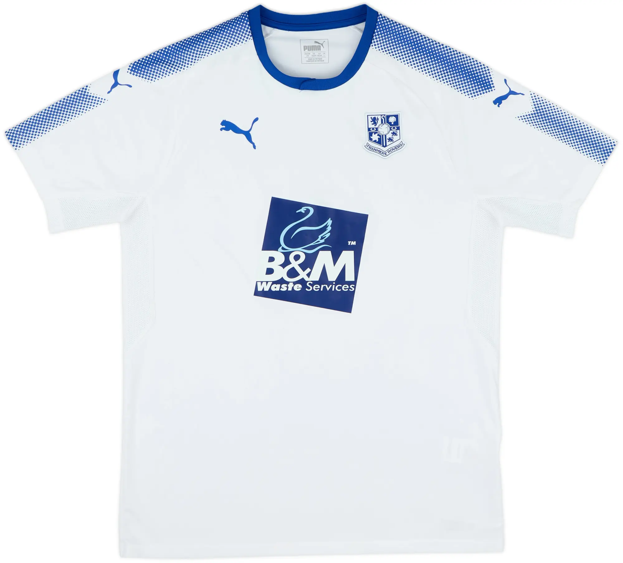 2017-18 Tranmere Rovers Home Shirt - 9/10 - (L)