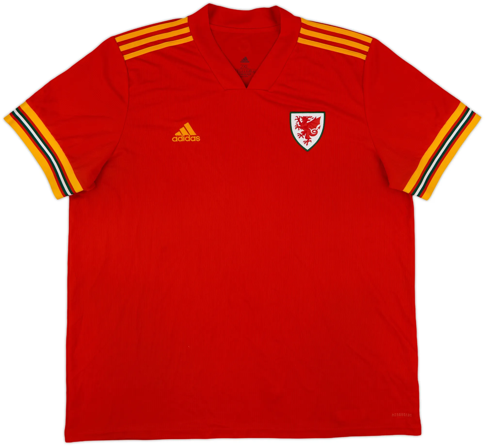 adidas Wales Mens SS Home Shirt 2020