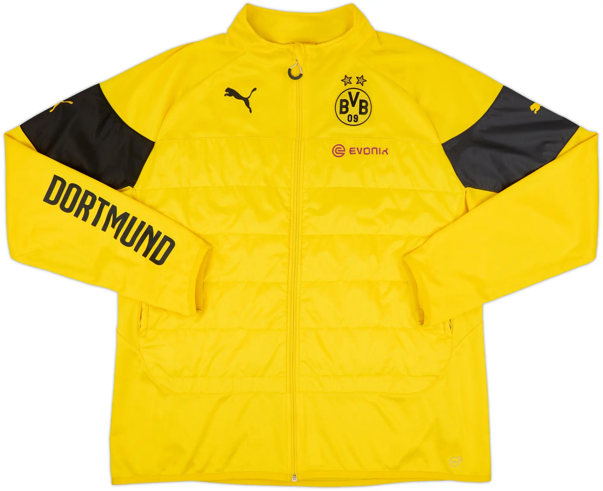 2014-15 Borussia Dortmund Puma Track Jacket - 8/10 - (3XL)